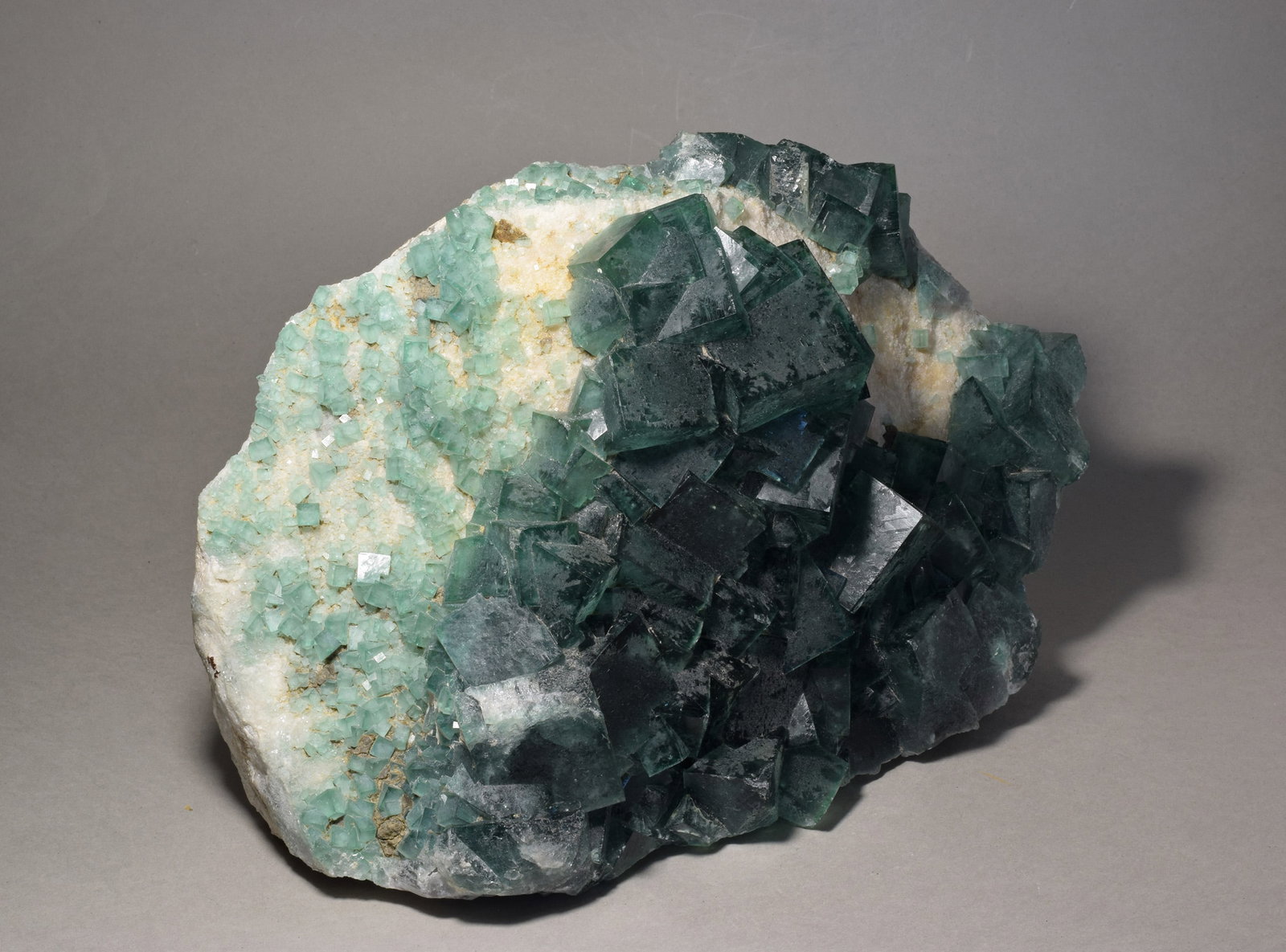 Large fluorite on matrix - 5