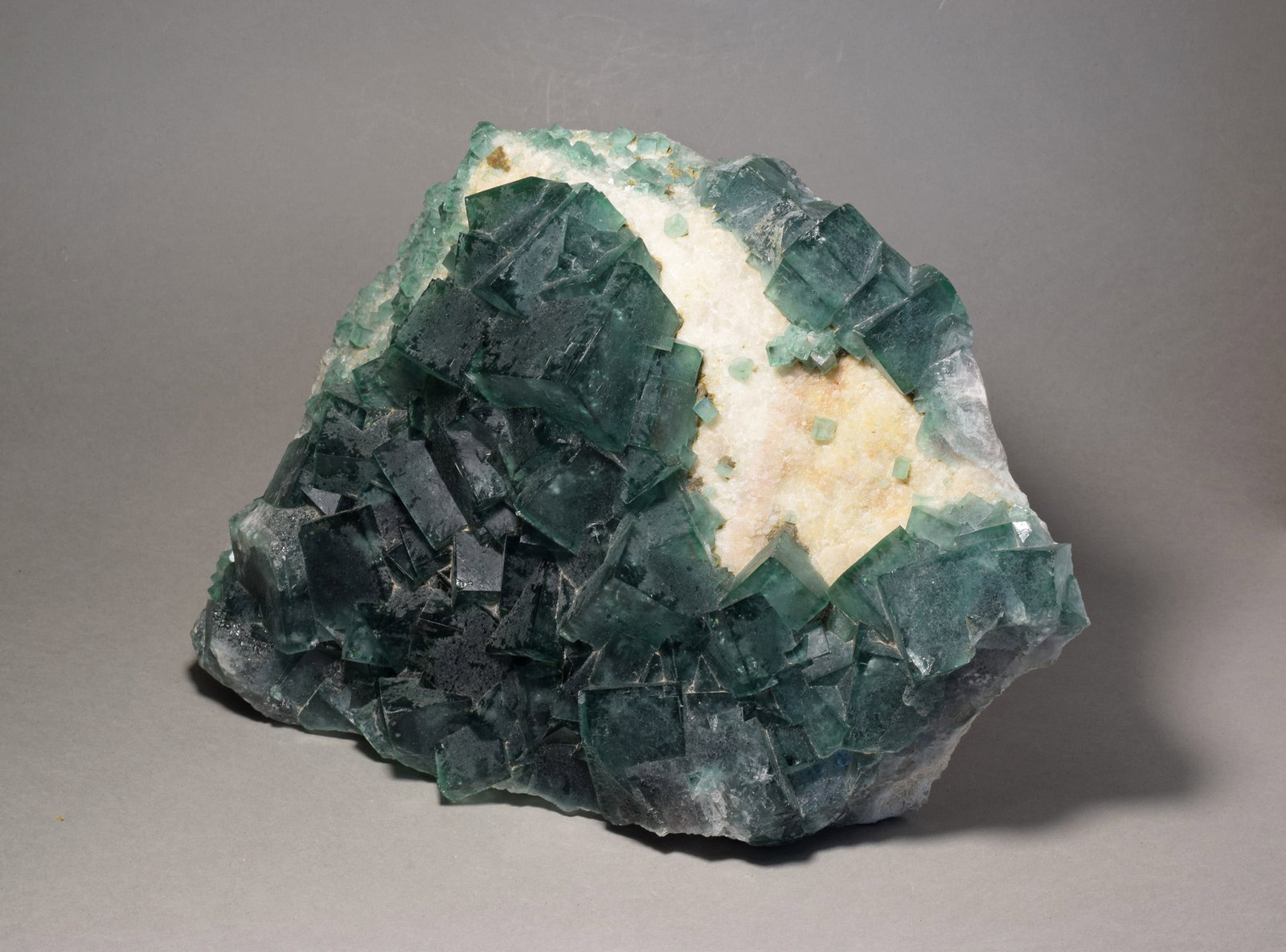 Large fluorite on matrix - 6