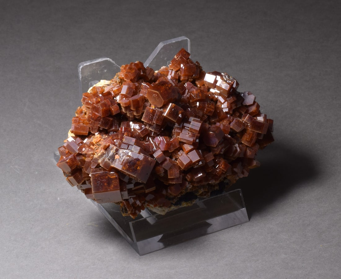 Chunky Vanadinite Cluster on matrix - 2