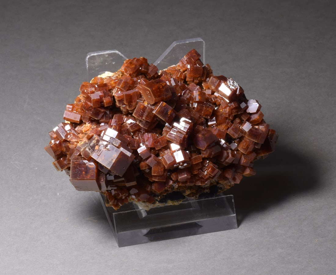 Chunky Vanadinite Cluster on matrix - 3