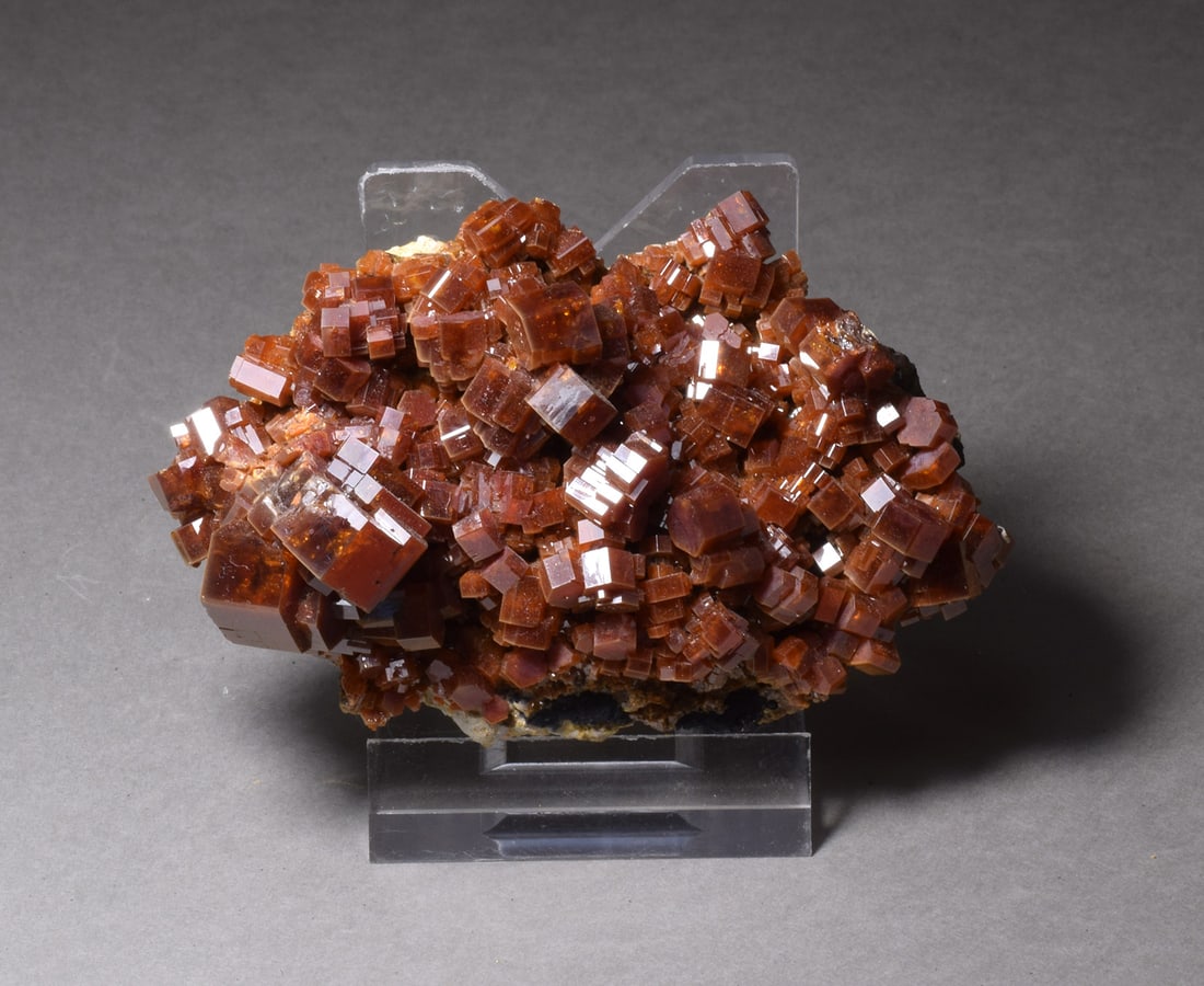 Chunky Vanadinite Cluster on matrix - 4