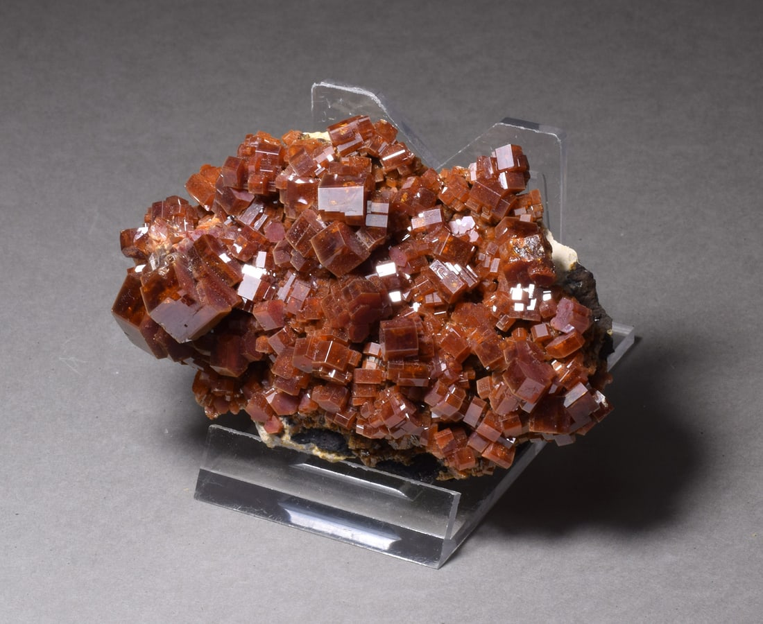 Chunky Vanadinite Cluster on matrix - 6