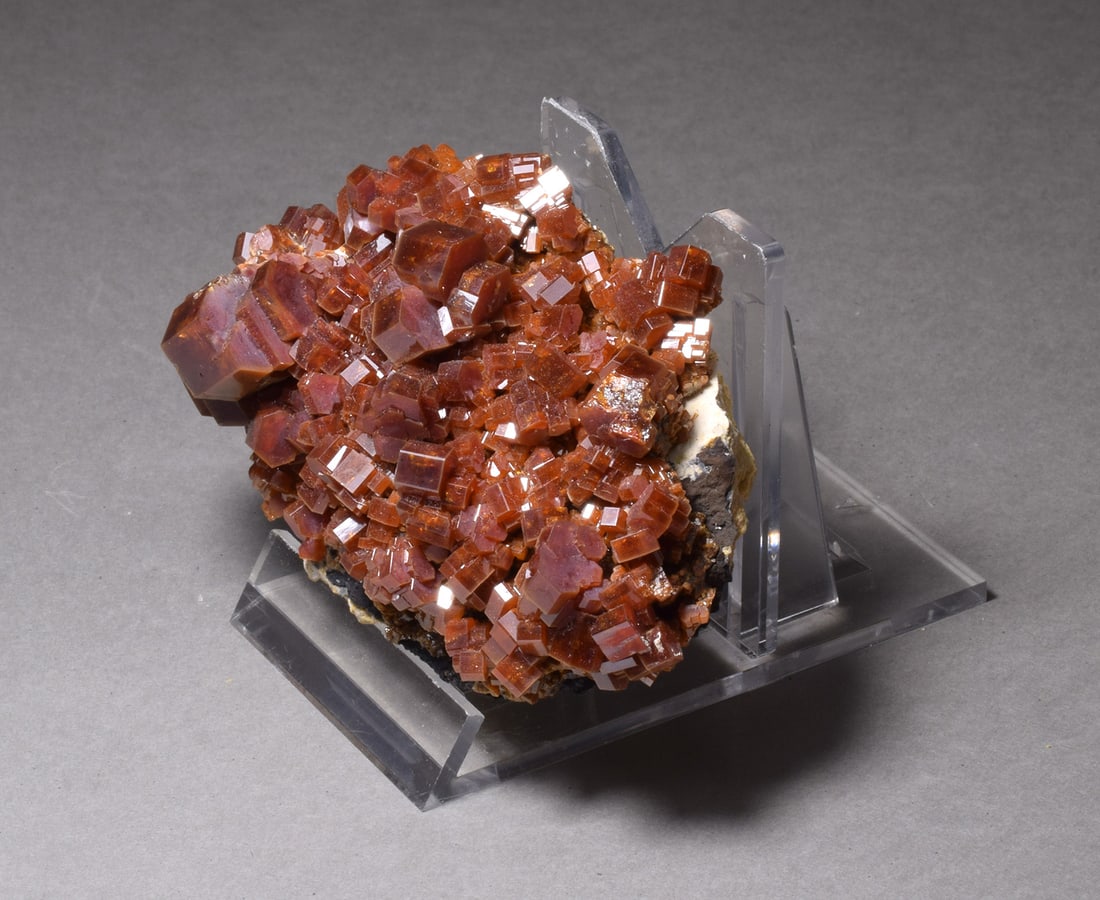 Chunky Vanadinite Cluster on matrix - 8