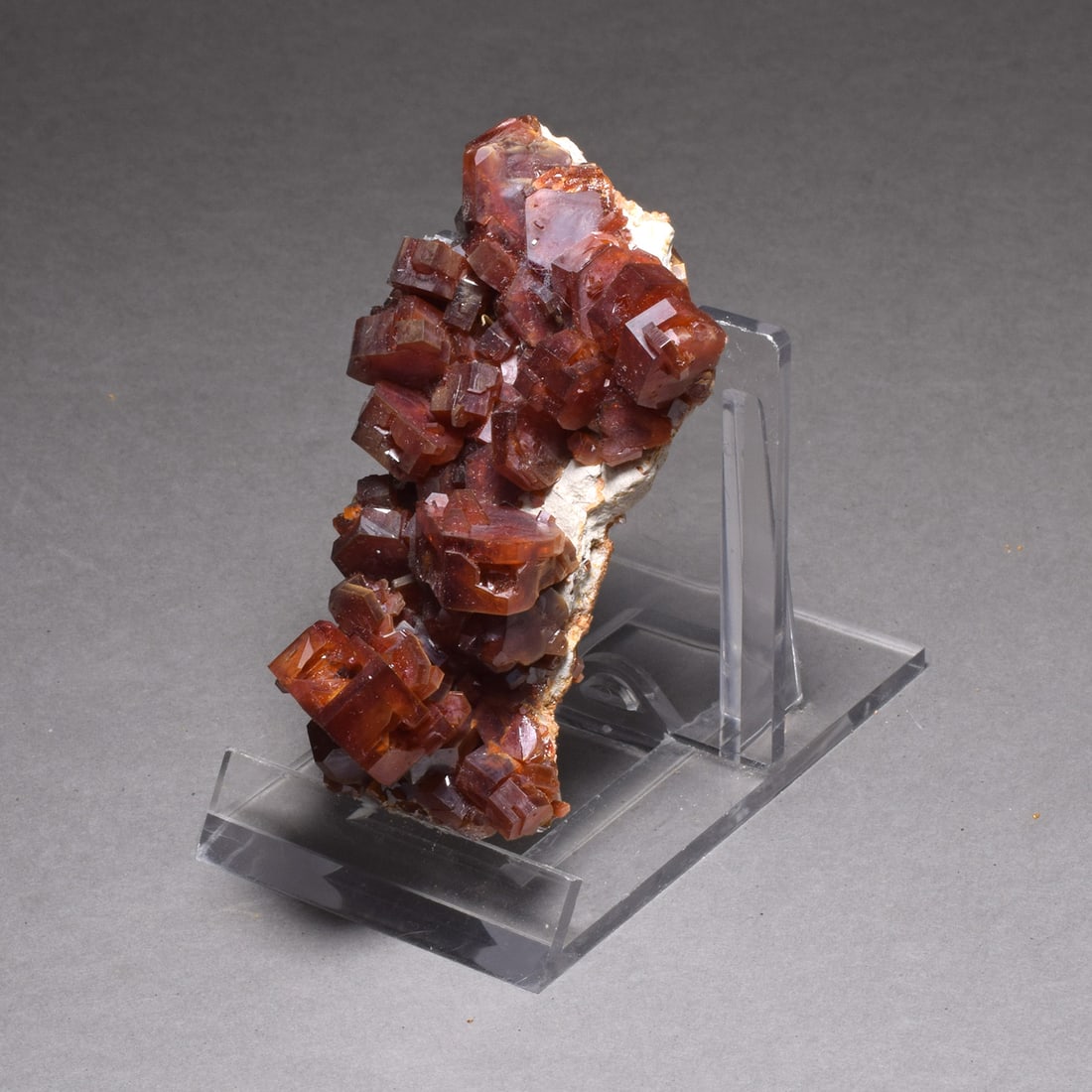 Superb Vanadinite Crystals on matrix - 4
