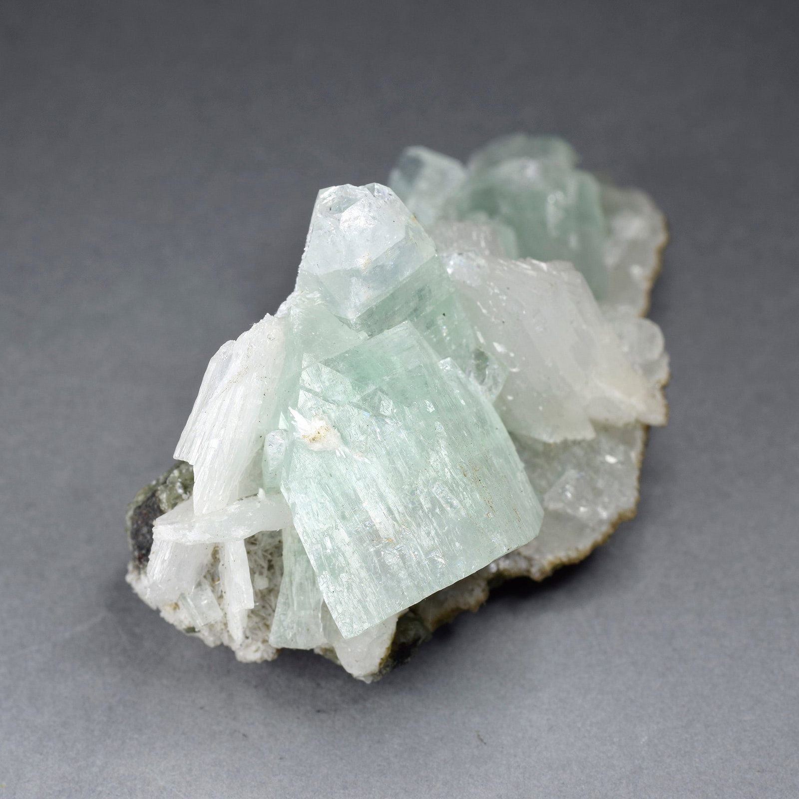 Fine Apophyllite on matrix - 3