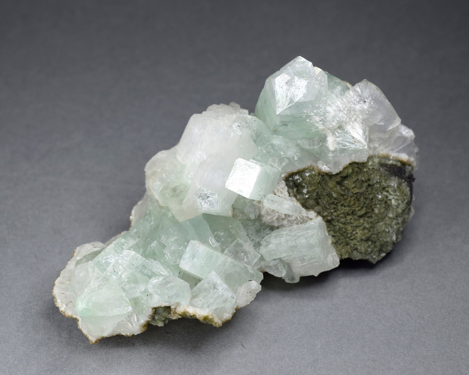 Fine Apophyllite on matrix - 5