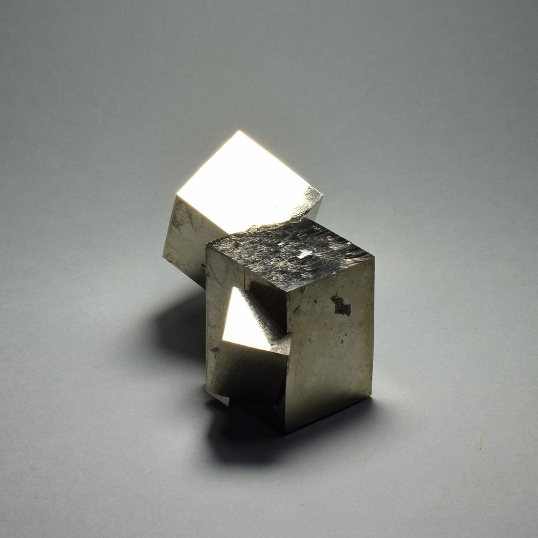 Beautiful Iron pyrite cluster - 2