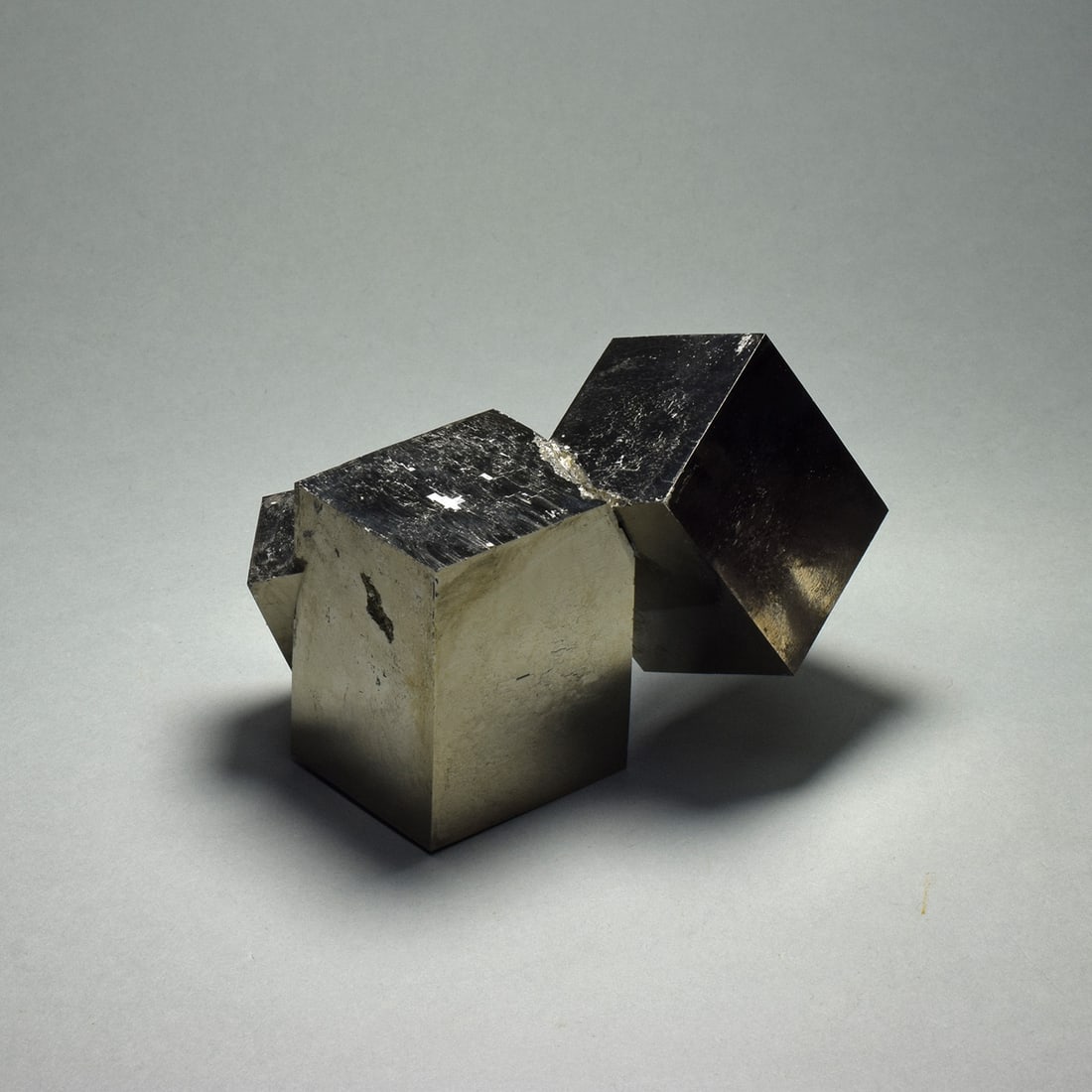 Beautiful Iron pyrite cluster - 3