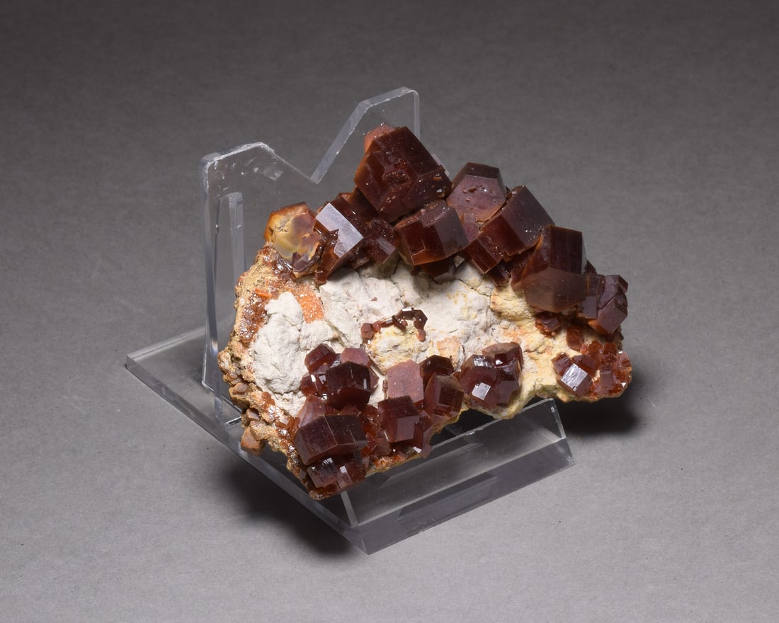 Nice Vanadinite Cluster on matrix - 2