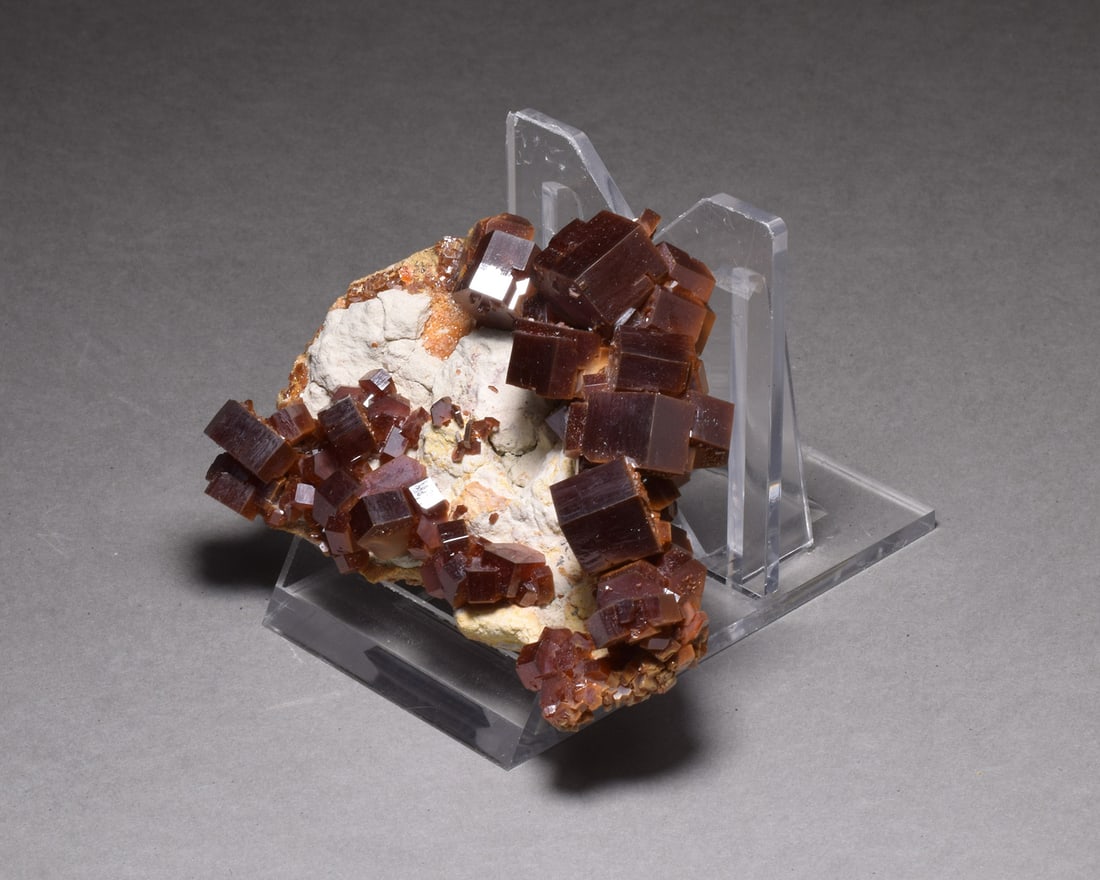 Nice Vanadinite Cluster on matrix - 7