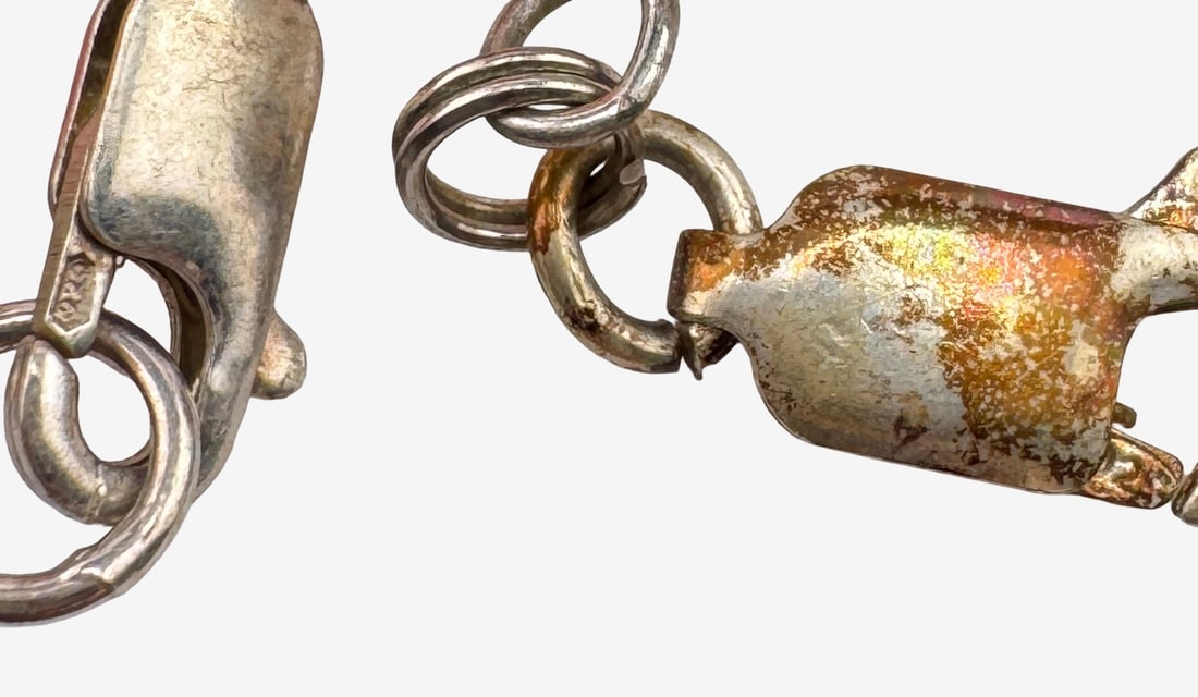 Two Colorful Beaded Necklaces (925) - 4