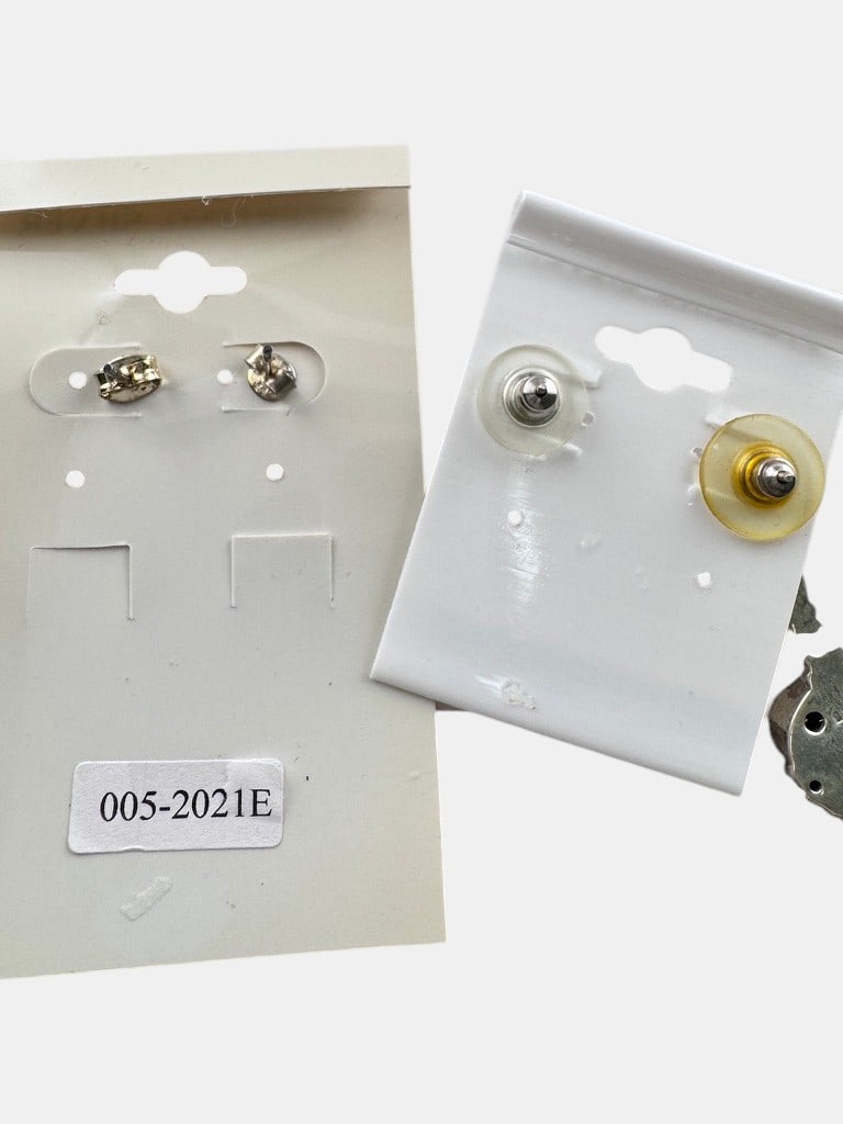 Vintage Sterling Silver Earrings - 4