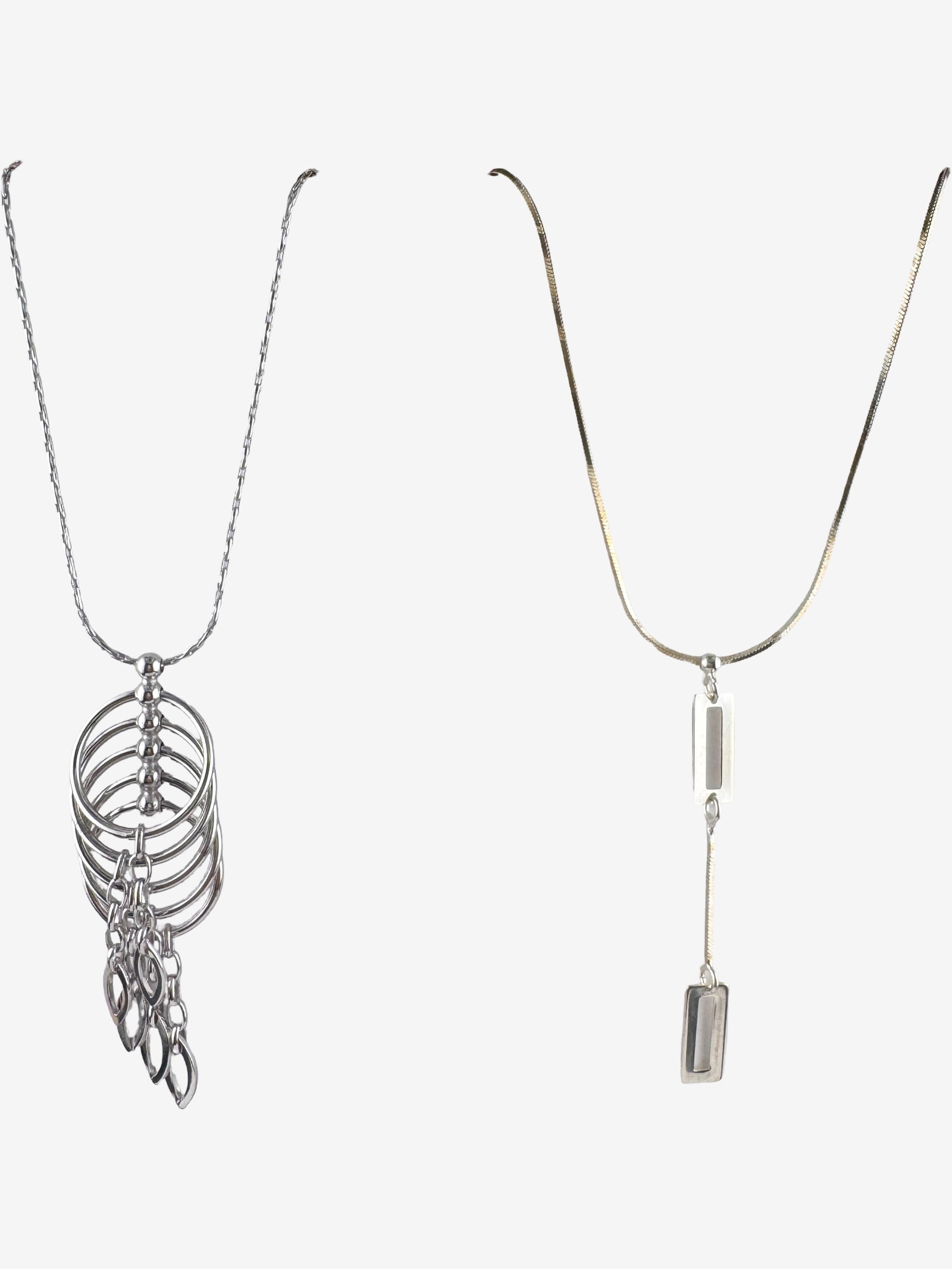 Vintage Sterling Silver Necklace Set (1 of 5)