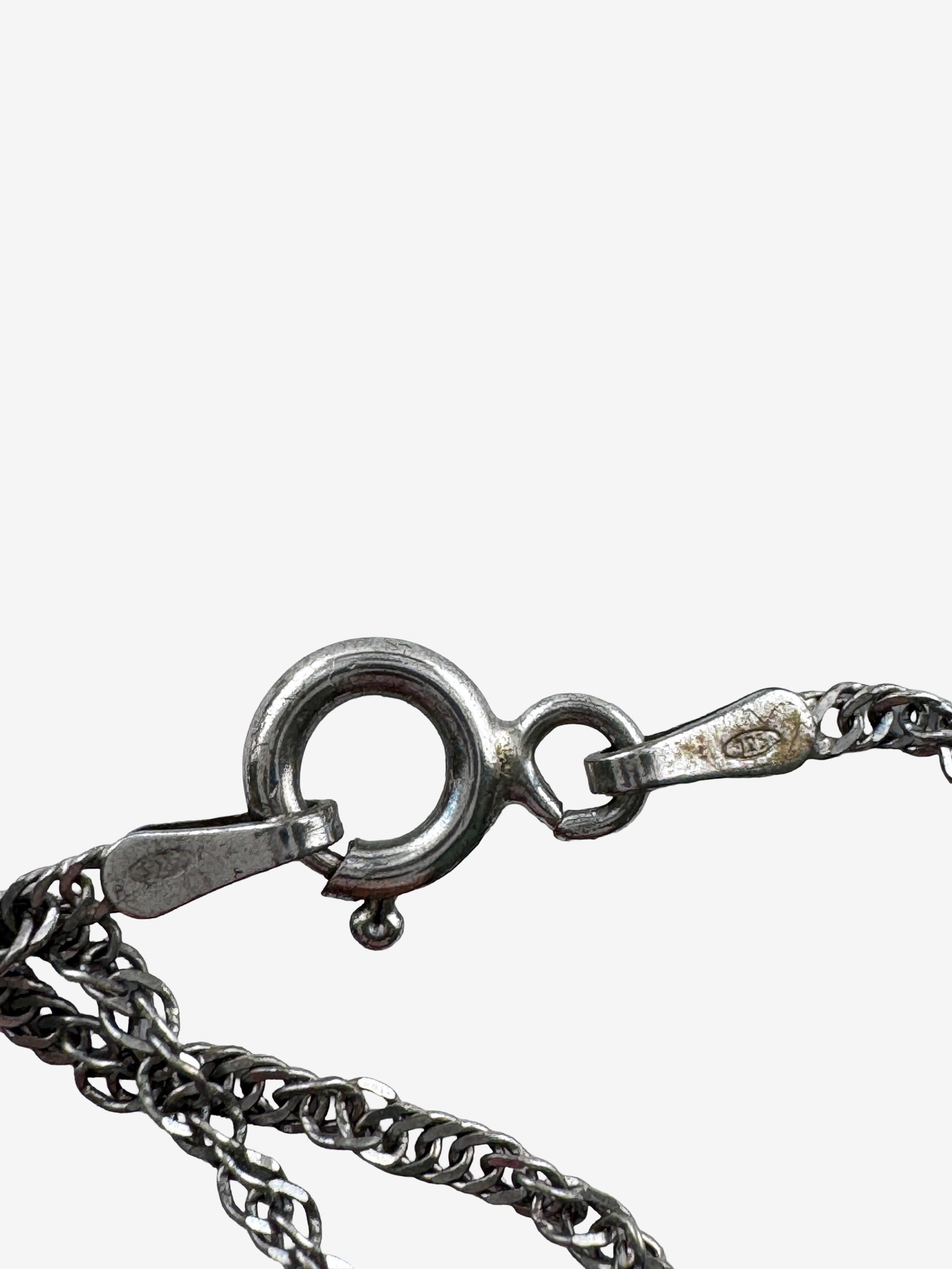 Sterling Silver Gemstone Pendant Necklace Lot Ð Heart & Floral Designs 14ÓÐ16Ó - 5