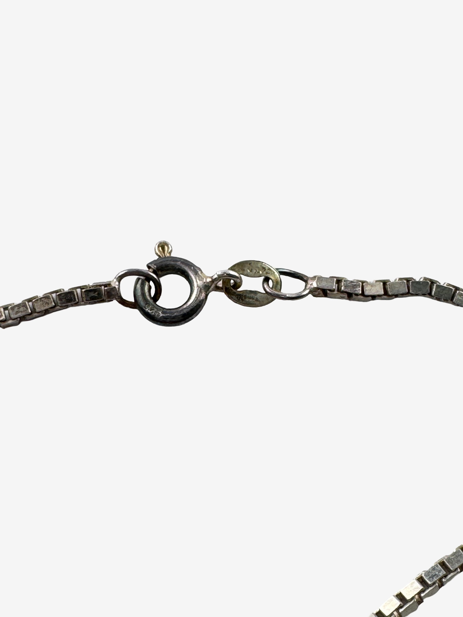 Sterling Silver Gemstone Pendant Necklace Lot Ð Heart & Floral Designs 14ÓÐ16Ó - 7