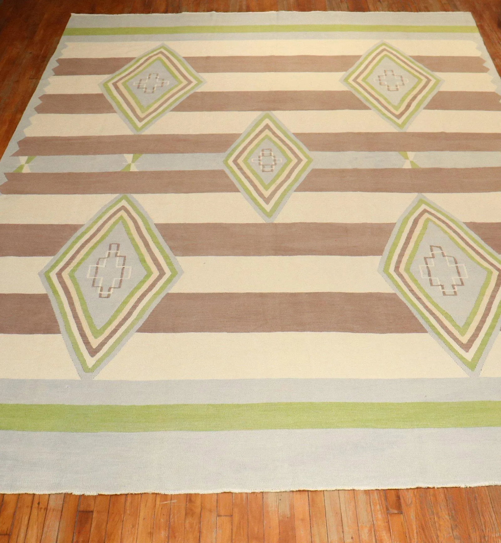 Mid 20th Century Oversize Vintage Kilim, 10'8'' X 15'4'' - 2