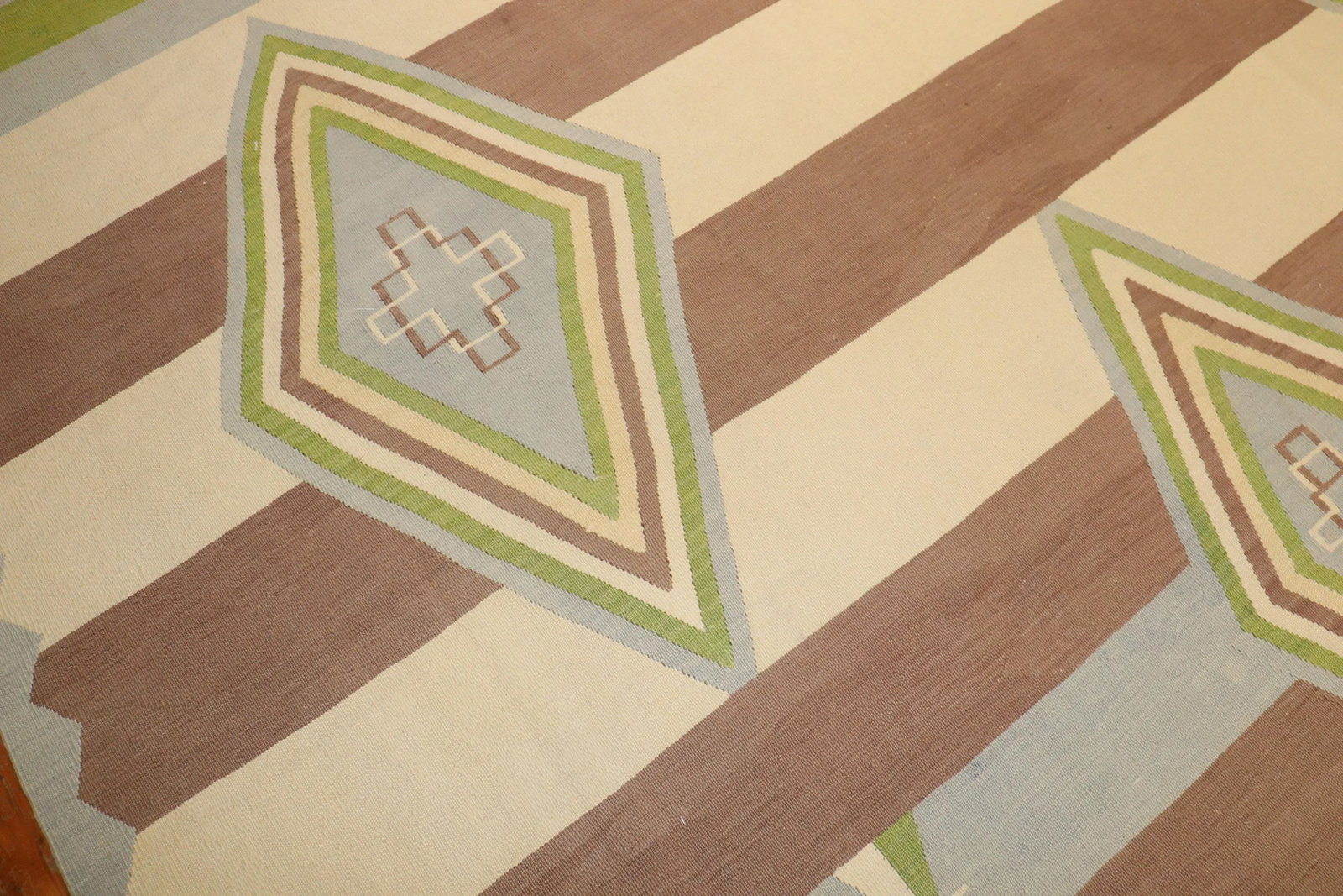 Mid 20th Century Oversize Vintage Kilim, 10'8'' X 15'4'' - 8