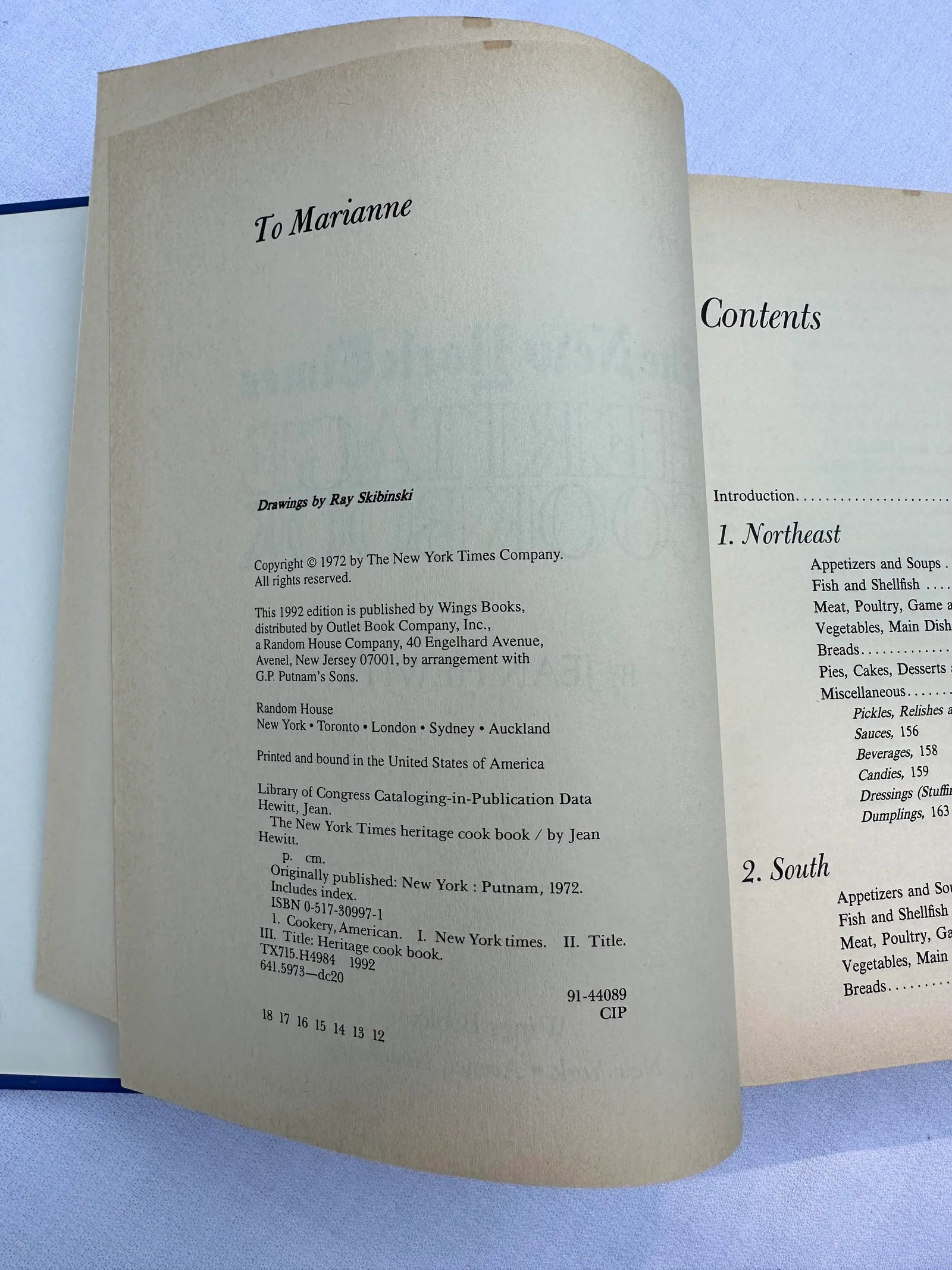 1992 the New York Times Heritage Cookbook Jean Hewitt - 3
