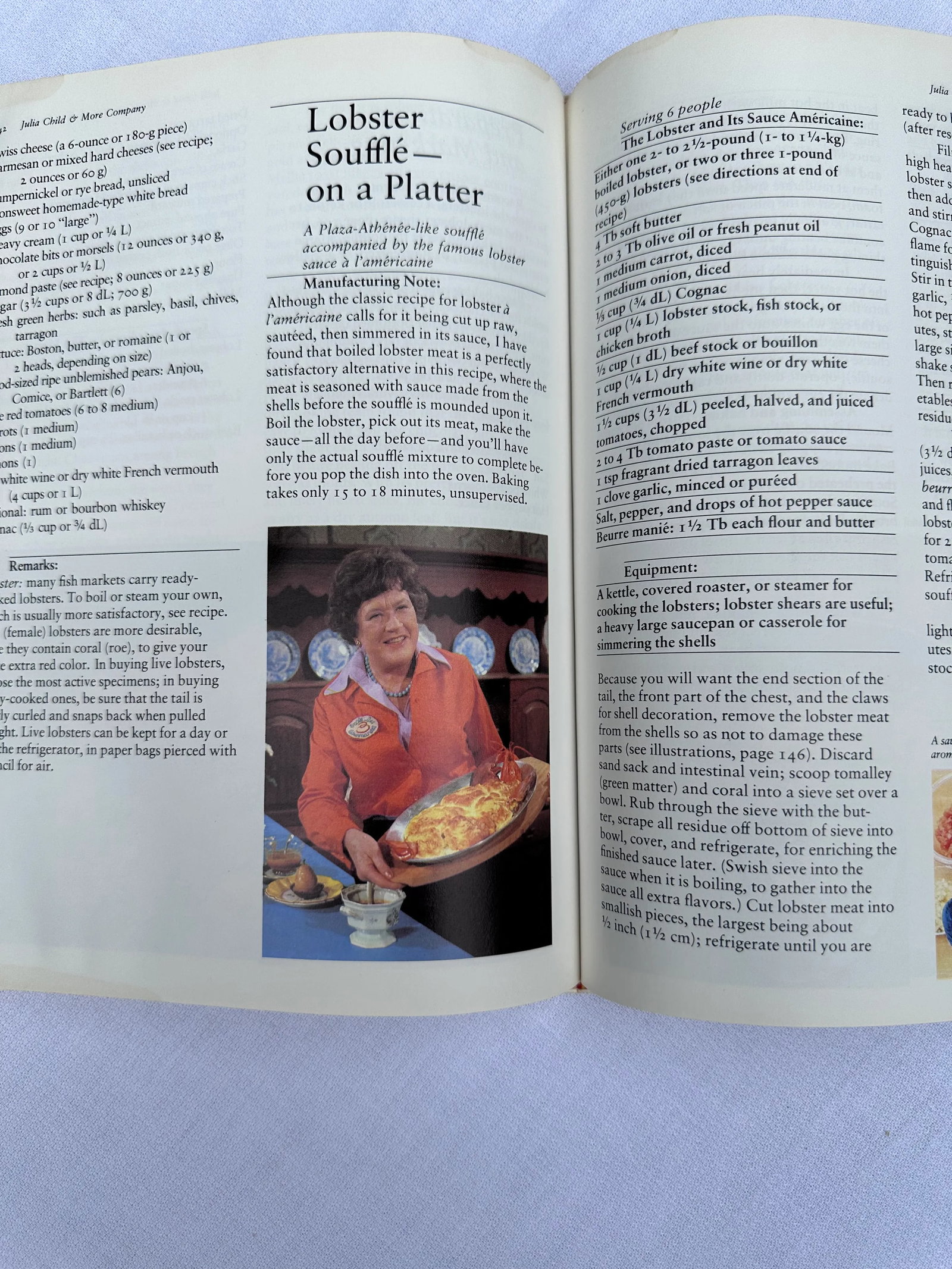 1979 Julia Child and More Company by Julia Child First Edition Hardcover - 3