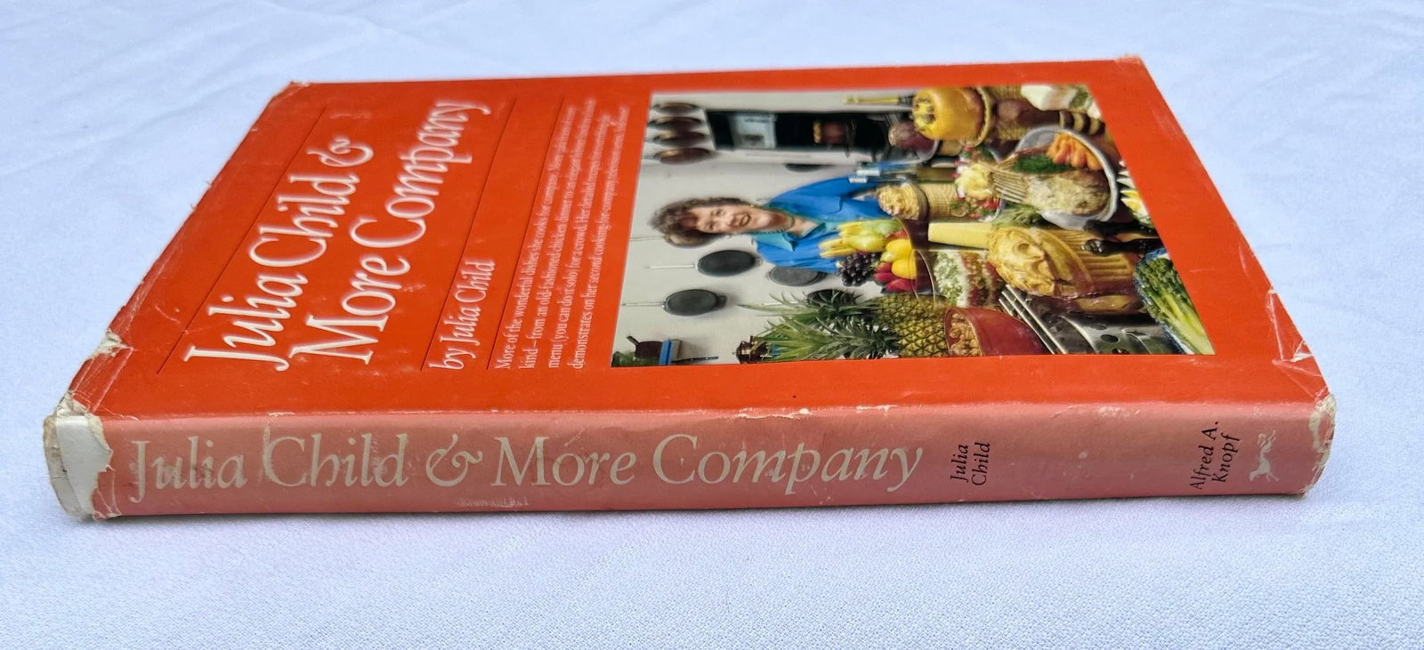 1979 Julia Child and More Company by Julia Child First Edition Hardcover - 9