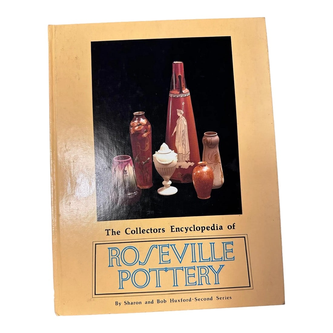 The Collectors Encyclopedia of Roseville Pottery Hardcover Book 2nd Series: Nice condition for this vintage Hardcover Book. Copyright 1980 This book is the second of the series. There is no dust jacket. Please see my other listing for the First Series. Great for seasoned