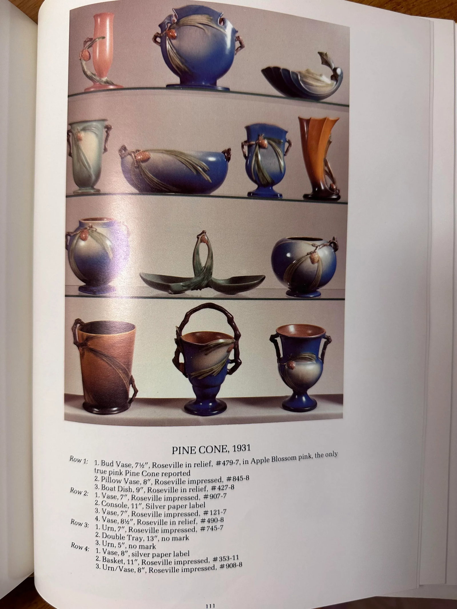 The Collectors Encyclopedia of Roseville Pottery Hardcover Book 2nd Series - 4