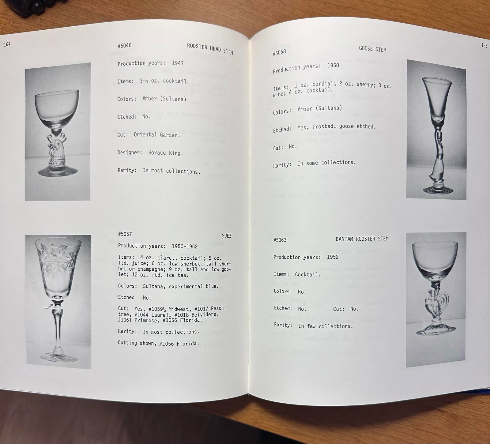 1976 Heisey Stemware Hardcover Book - 5