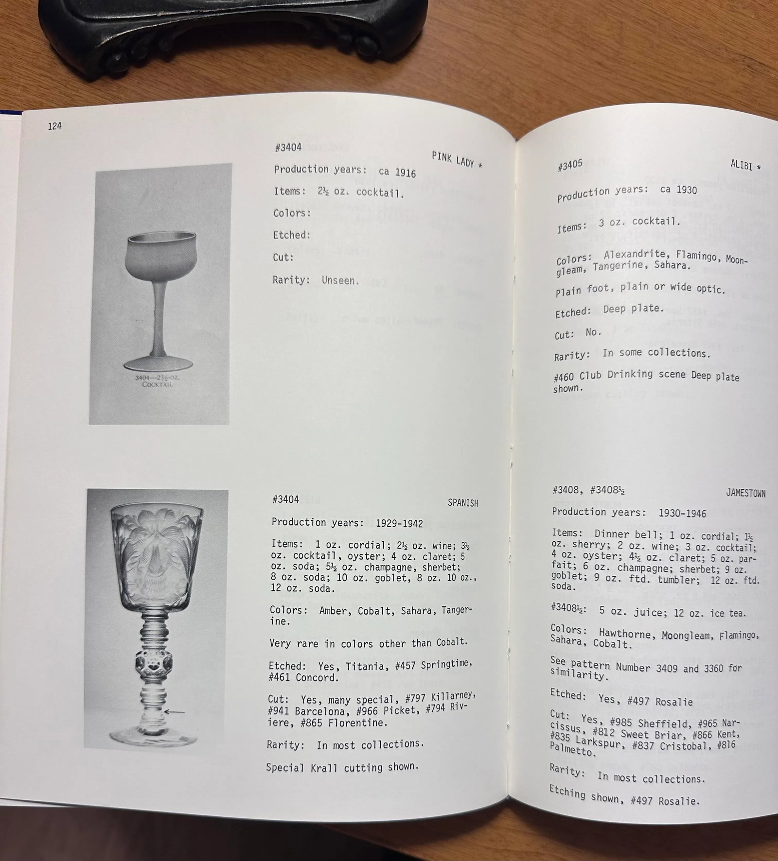 1976 Heisey Stemware Hardcover Book - 7