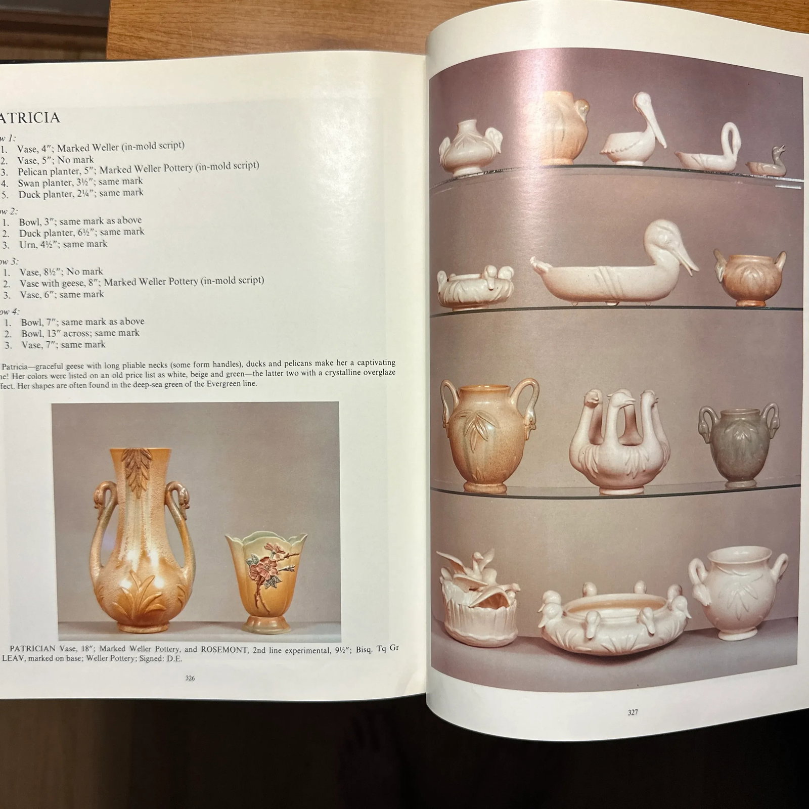 The Collectors Encyclopedia of Weller Pottery Hardcover Book 1979 - 10