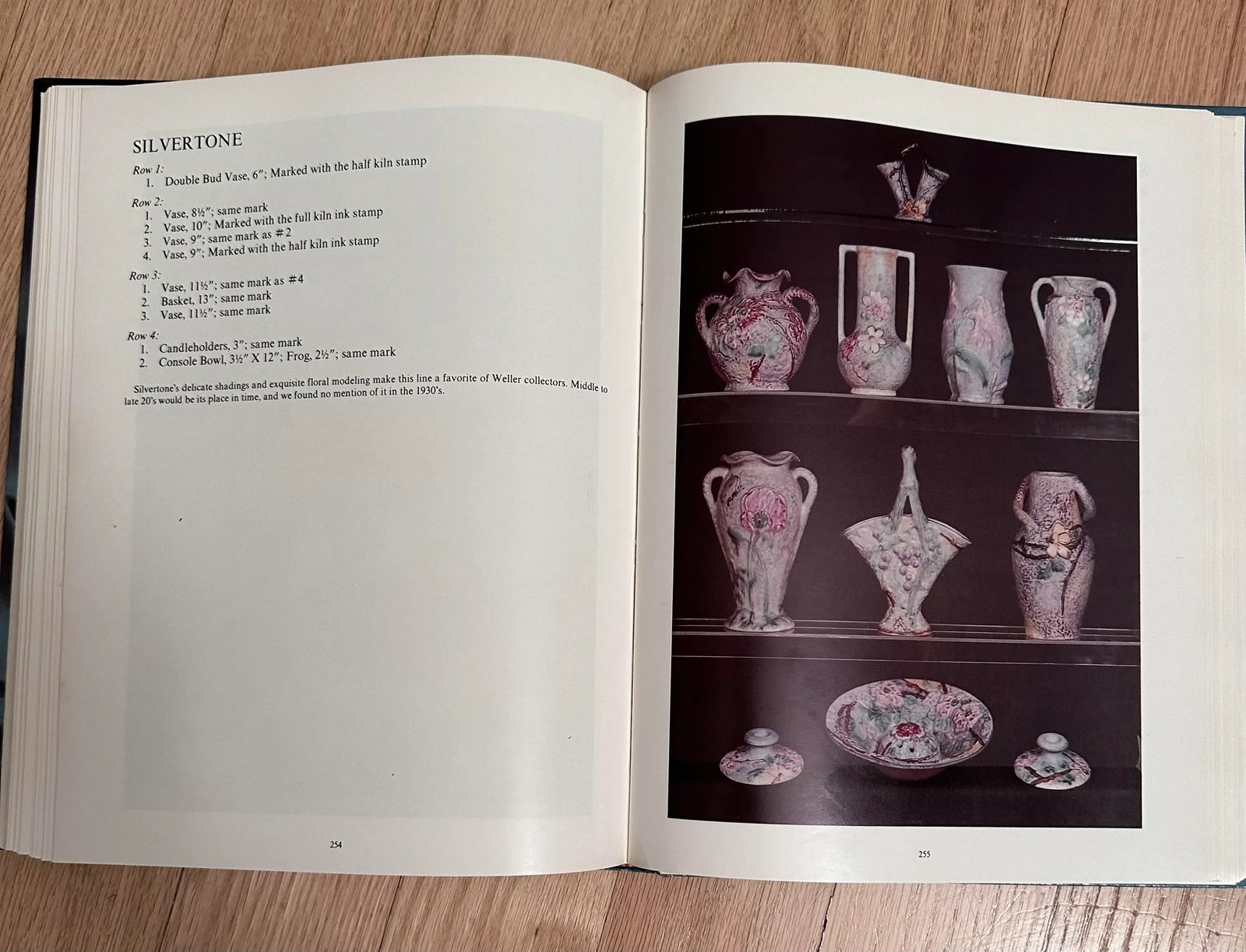 The Collectors Encyclopedia of Weller Pottery Hardcover Book 1979 - 5