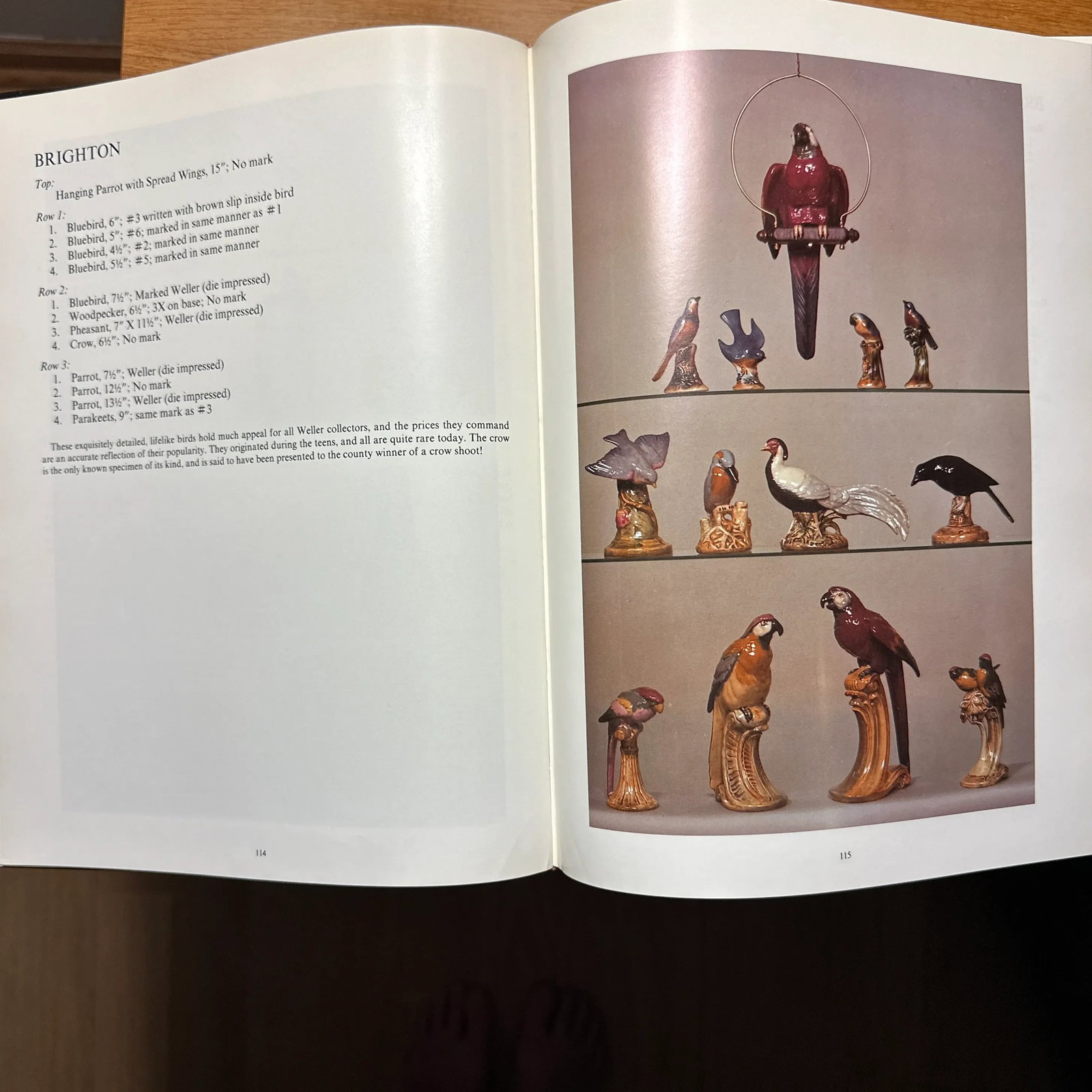 The Collectors Encyclopedia of Weller Pottery Hardcover Book 1979 - 8