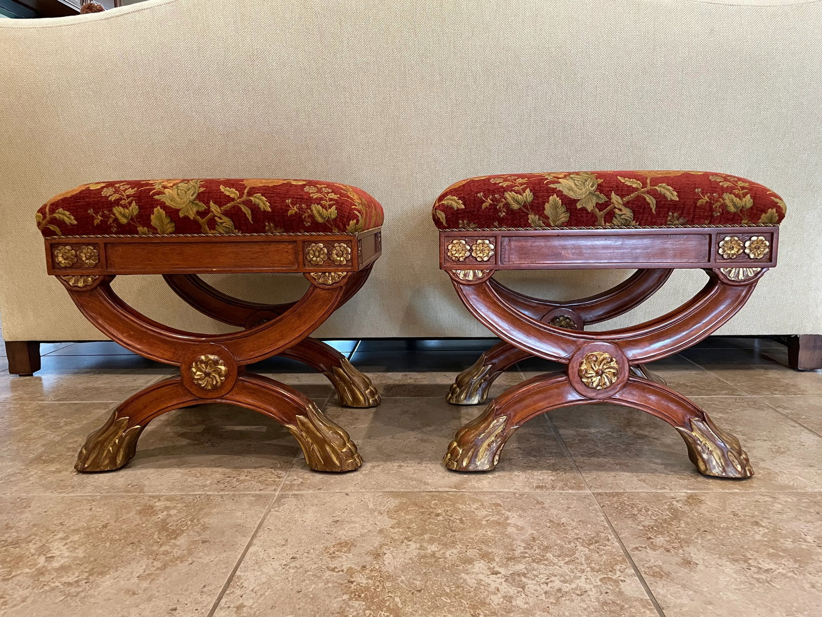 Benches Ottoman Set of Two - 7