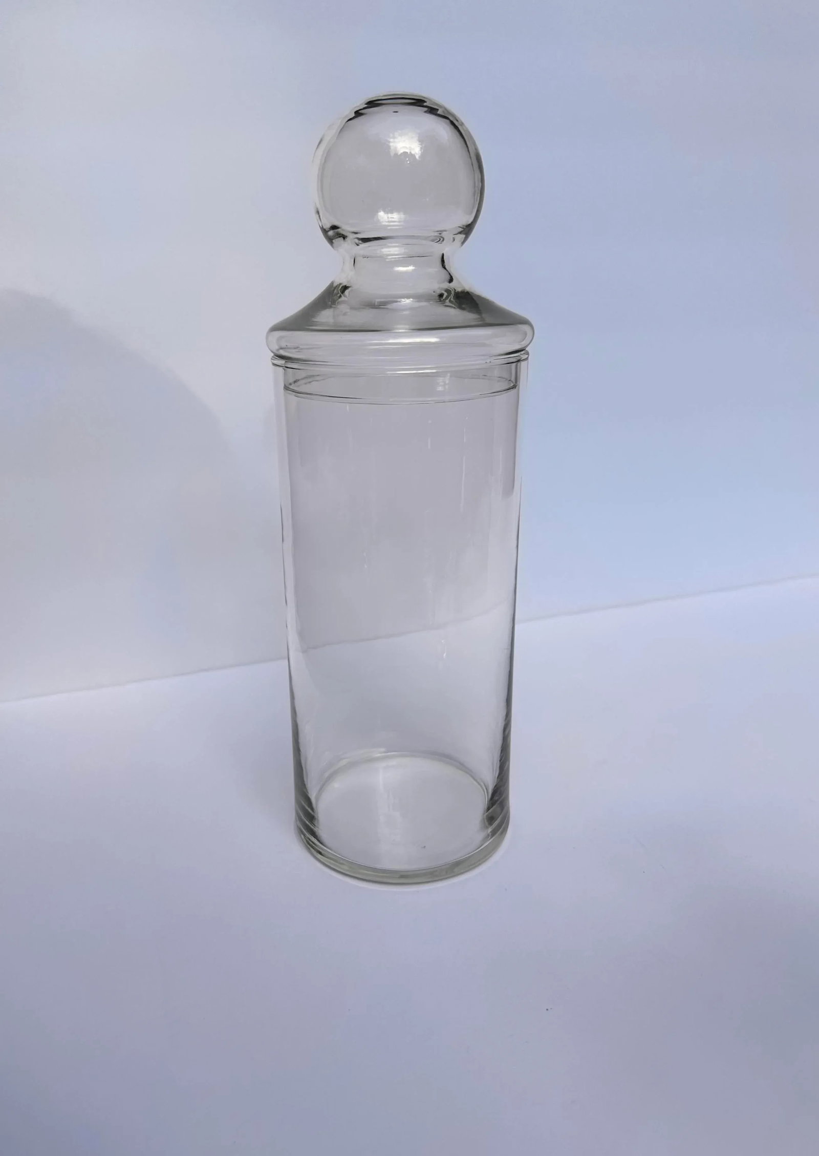 Apothecary Clear Glass Cylinder Jar - 6