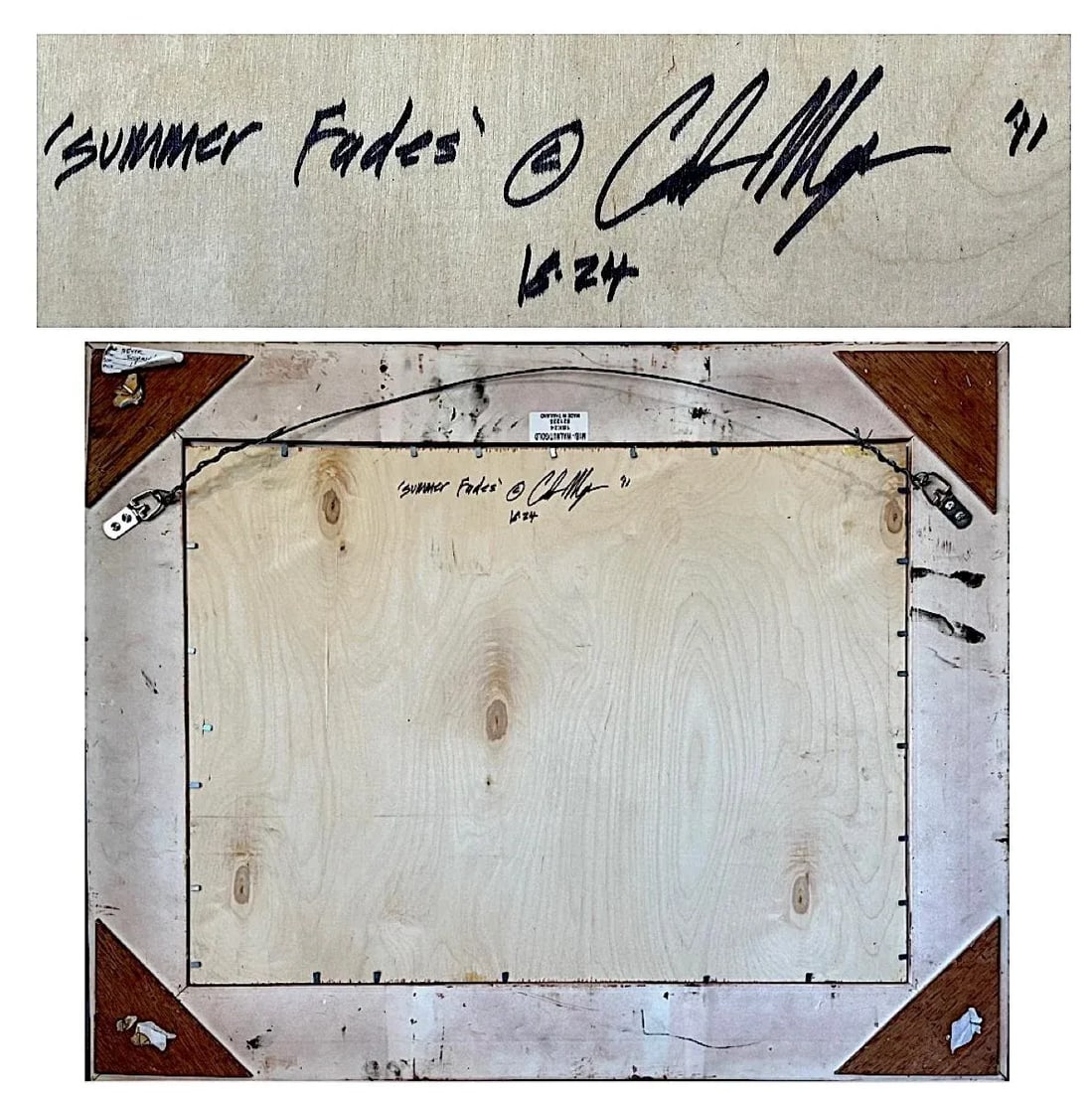 Western Landscape Painting - Montana Ranch - "Summer Fades" by Caleb Meyer - 11