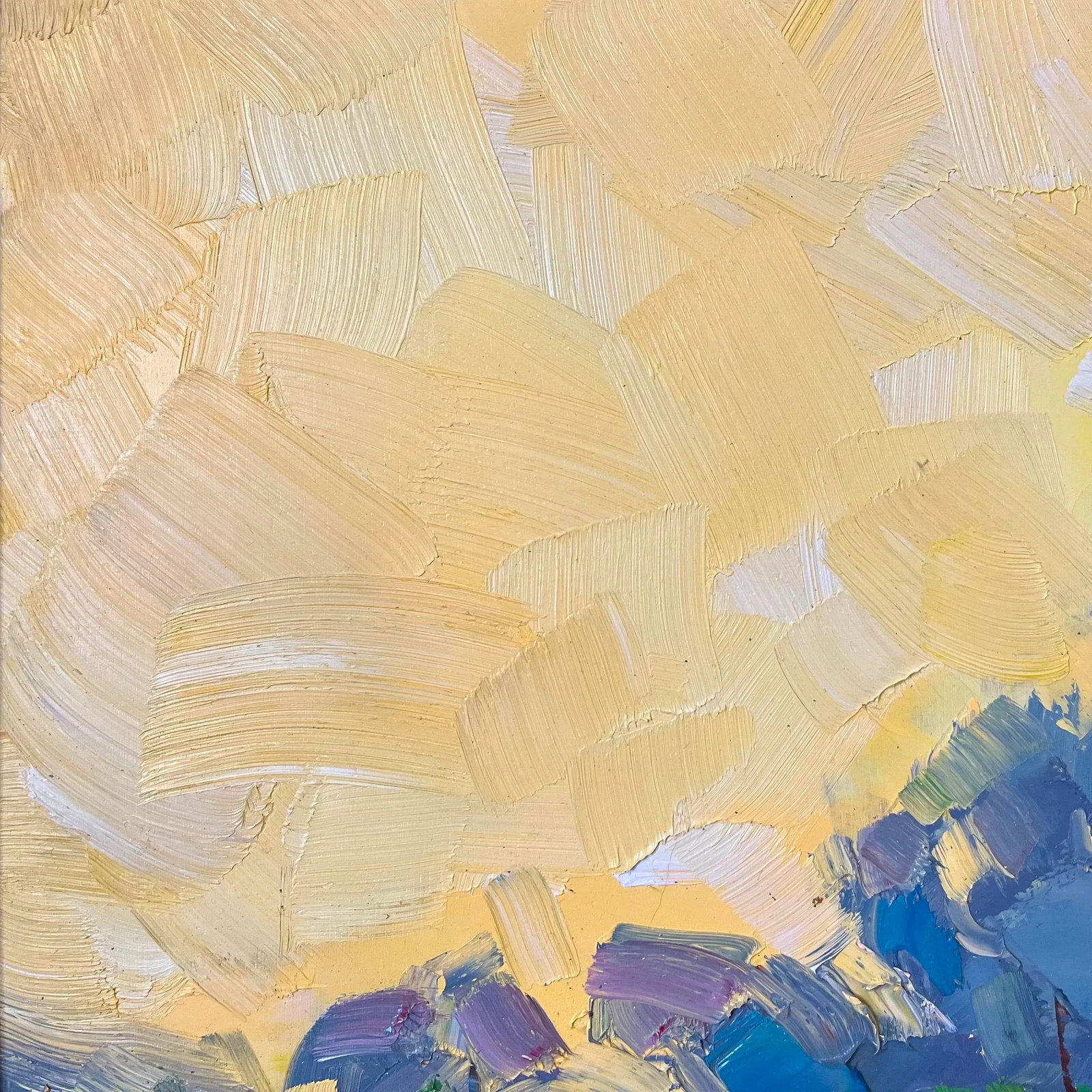 Western Landscape Painting - Montana Ranch - "Summer Fades" by Caleb Meyer - 3