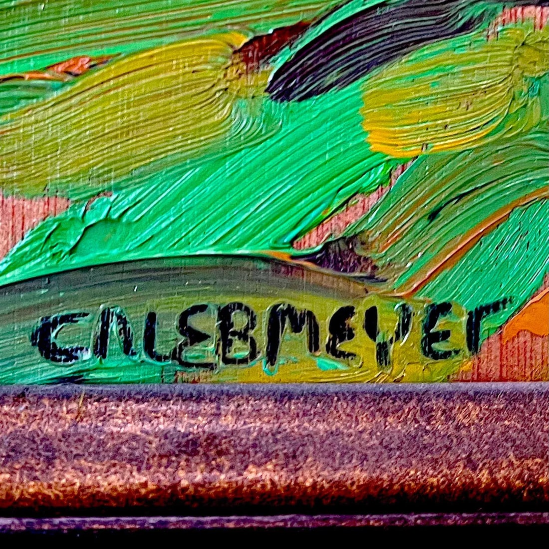 Western Landscape Painting - Montana Ranch - "Summer Fades" by Caleb Meyer - 9