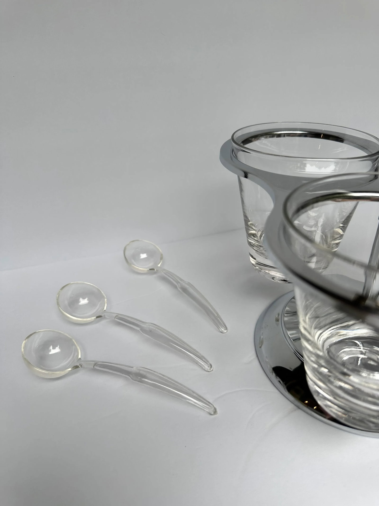 Mid 20th Century Serving Condiment Carousel Caddy Vogue by Kromex - 3