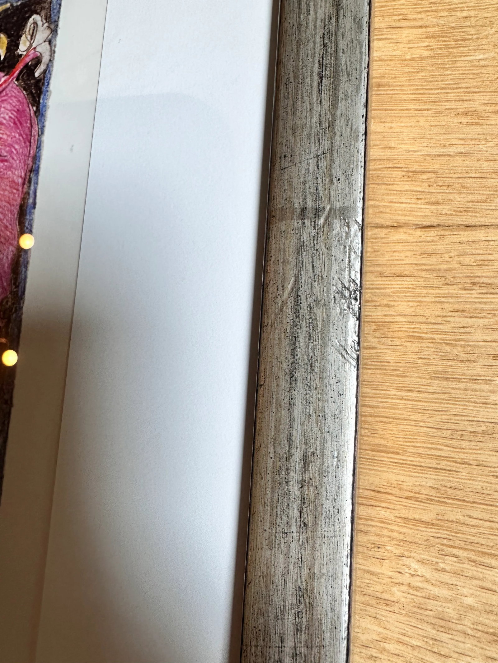 1980s Horst Janssen Lillies Floral Offset Lithograph Red Stamped Germany, Framed - 4