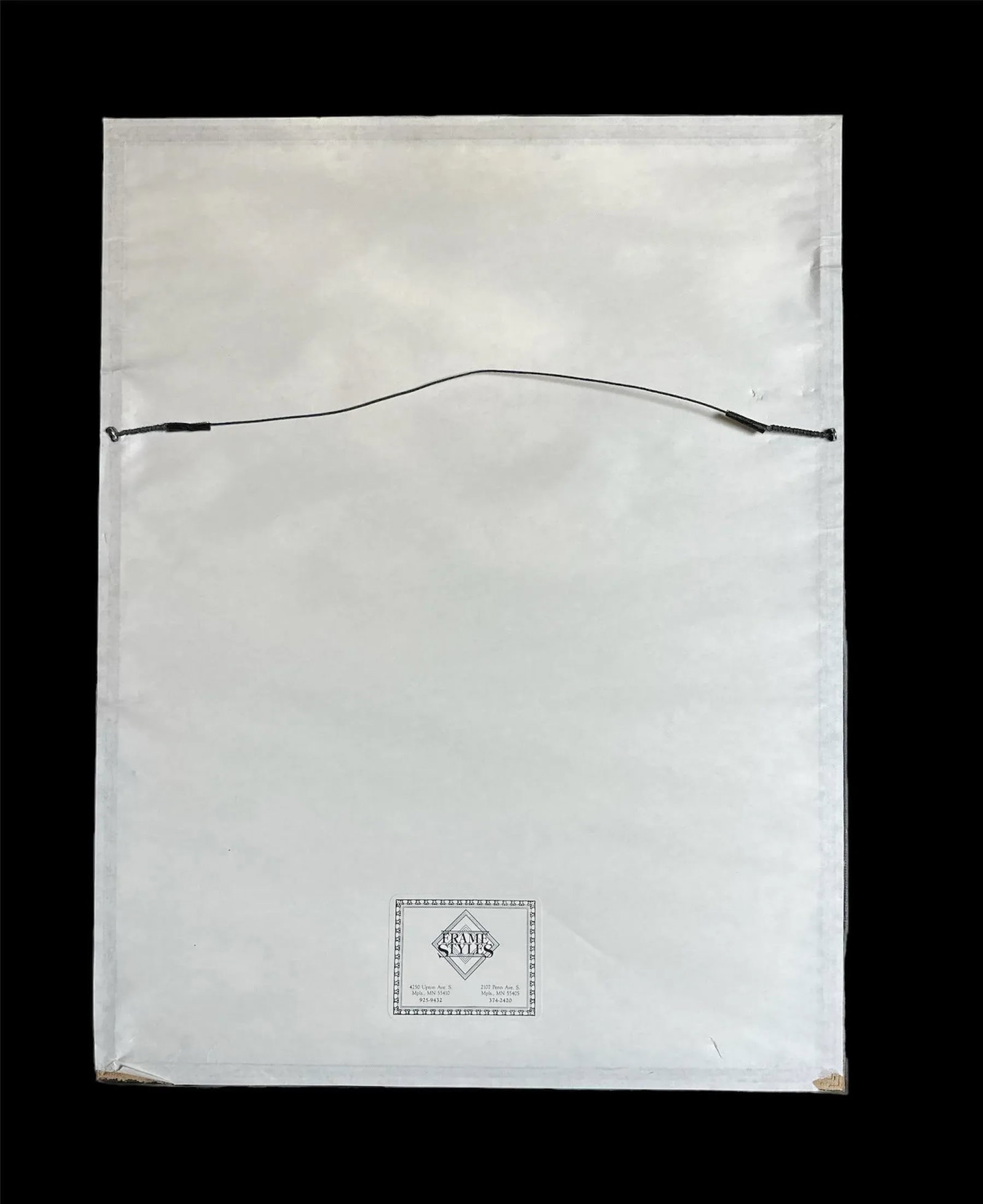 1980s Horst Janssen Lillies Floral Offset Lithograph Red Stamped Germany, Framed - 6