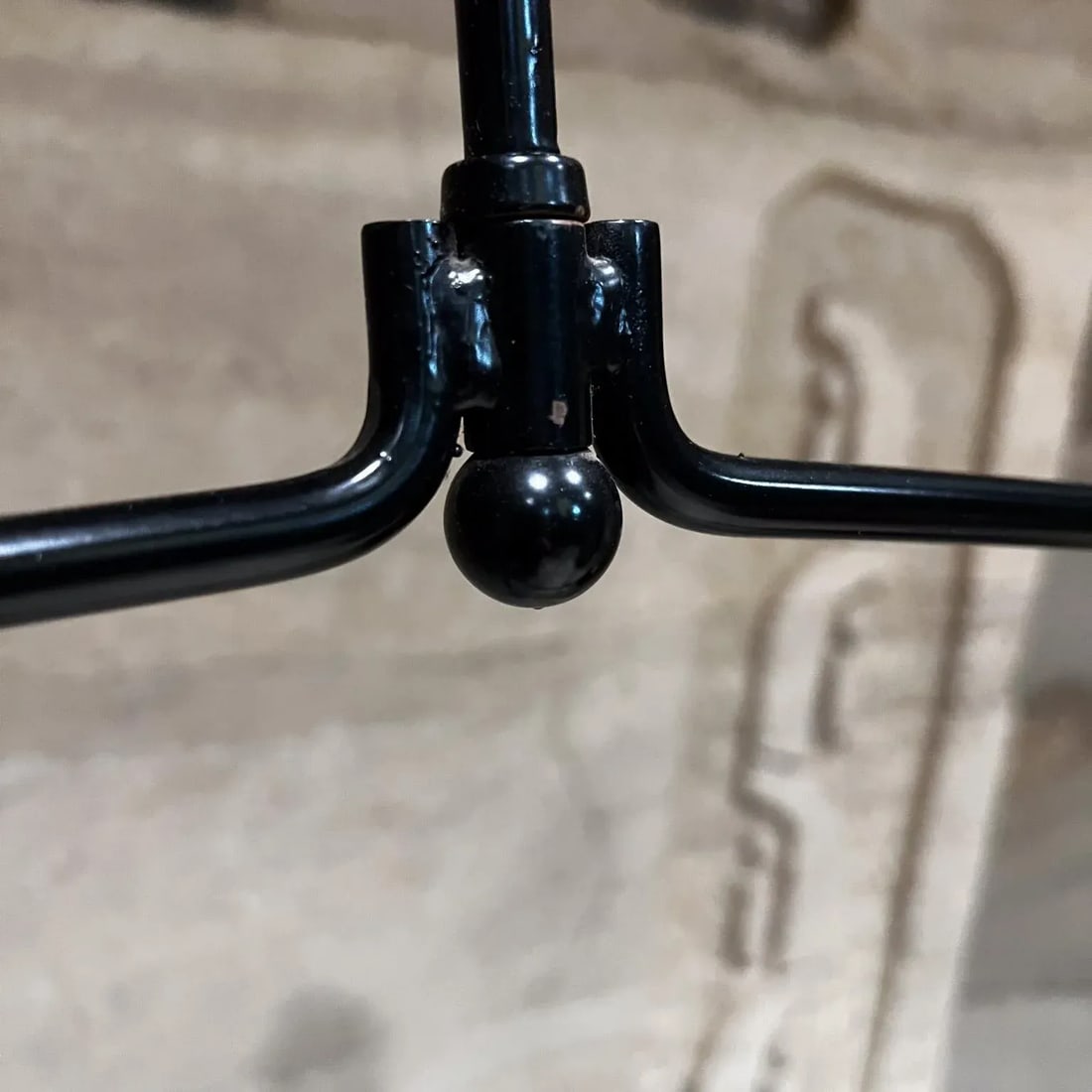 1980s Post-Modern Female Valet Tubular Metal Art Häpen Ehlén Johansson Ikea Sweden - 7