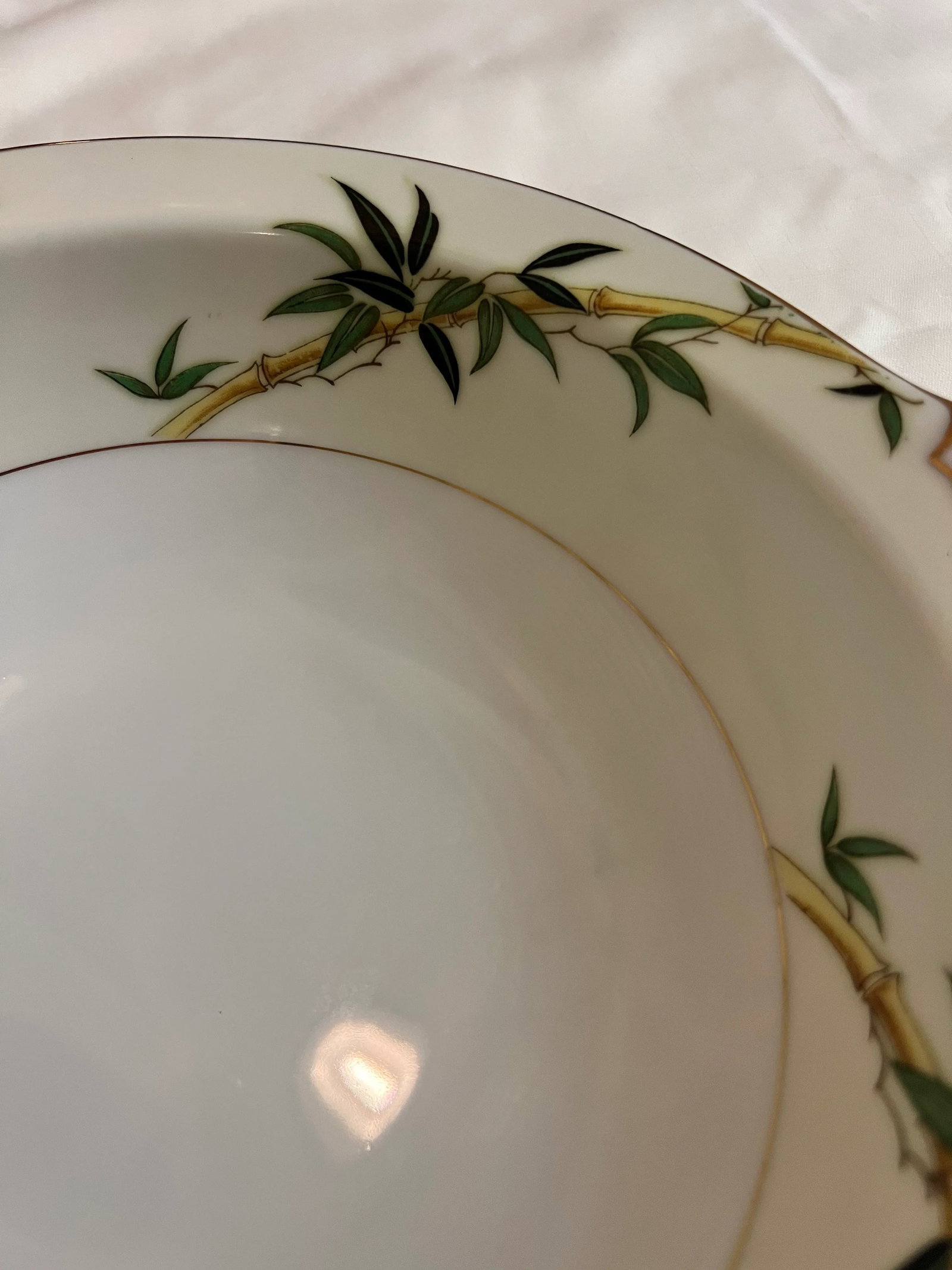 Vintage Mid-Century Kent China "Bali Hi" Pattern Serving Bowl - 2