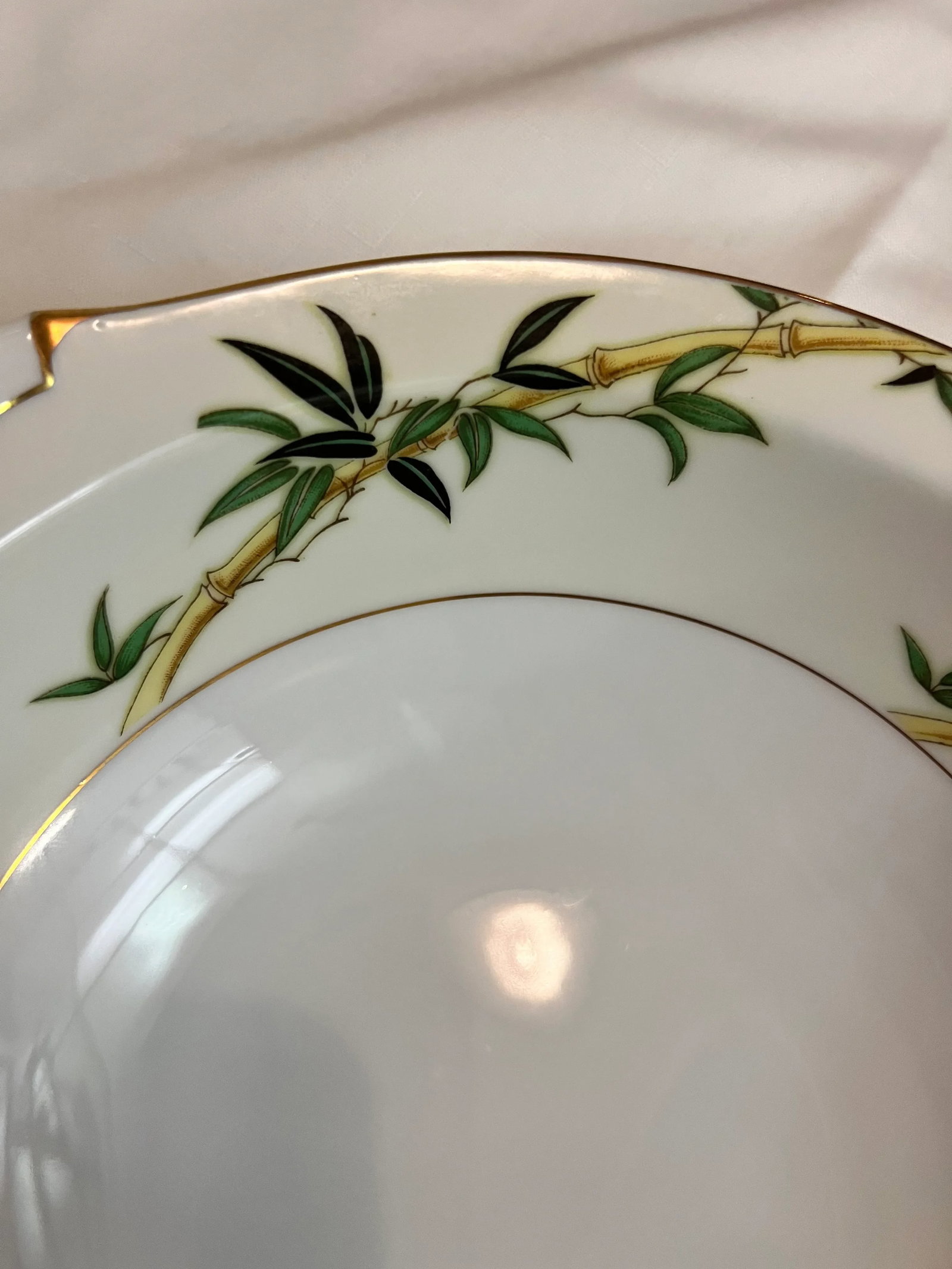 Vintage Mid-Century Kent China "Bali Hi" Pattern Serving Bowl - 3