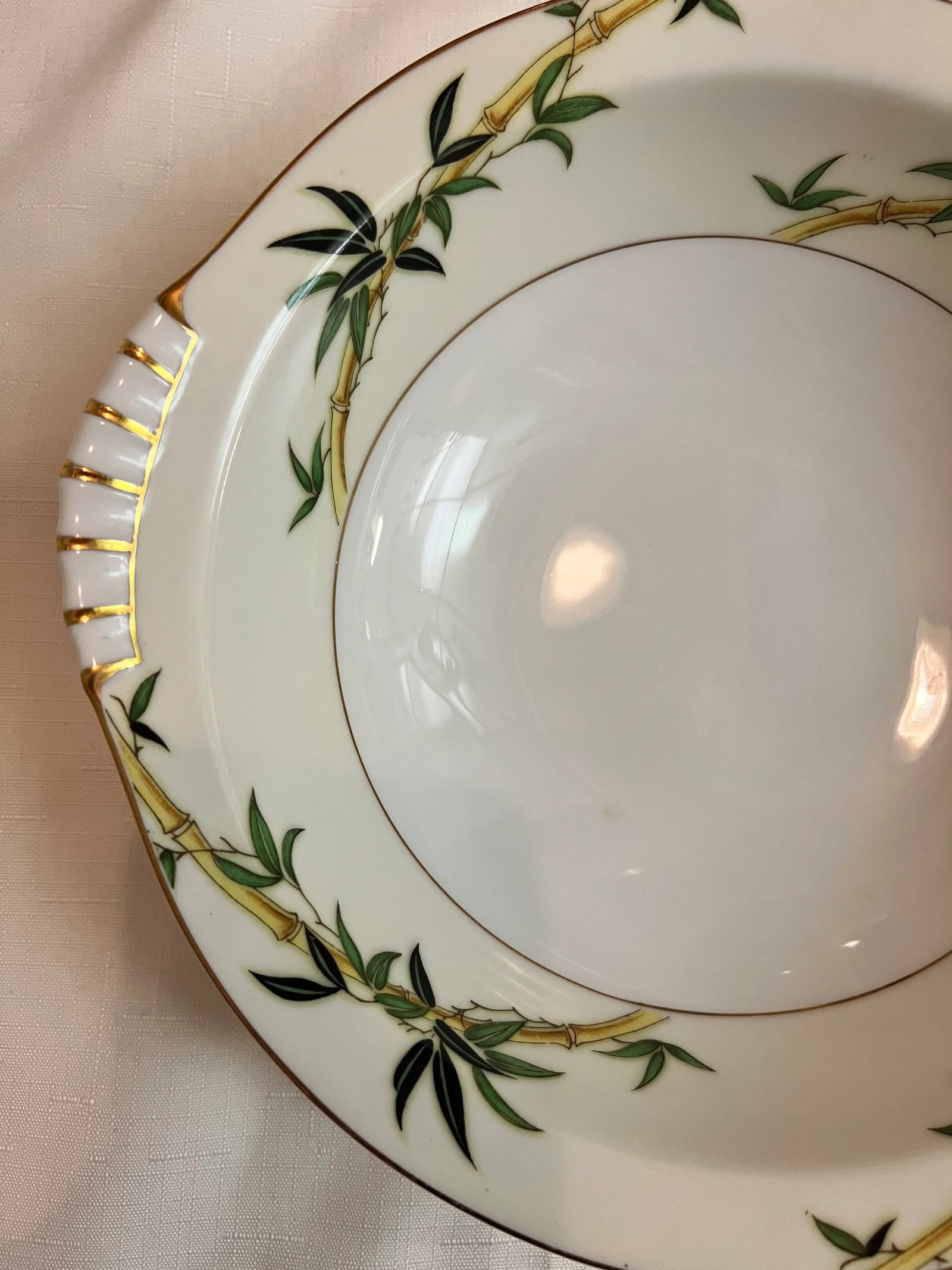 Vintage Mid-Century Kent China "Bali Hi" Pattern Serving Bowl - 6