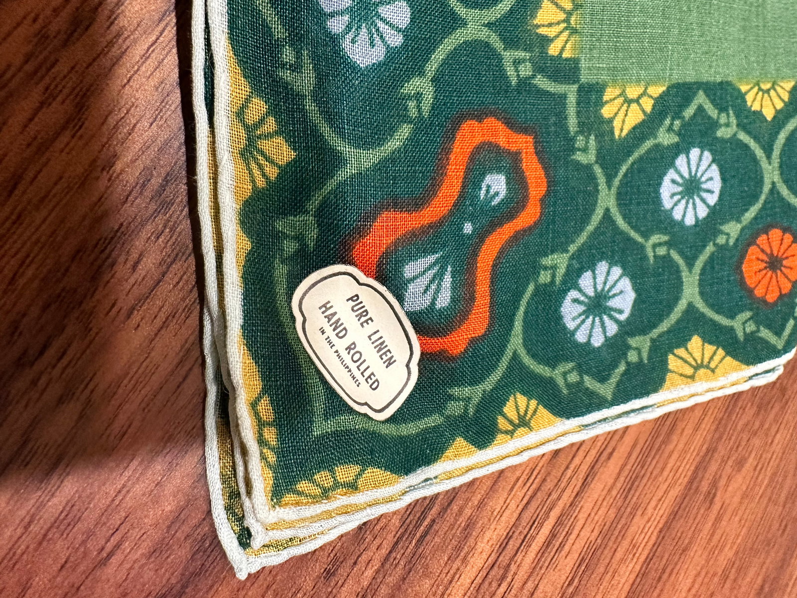 Vintage Set of 5 Women's Floral Handkerchiefs - 5