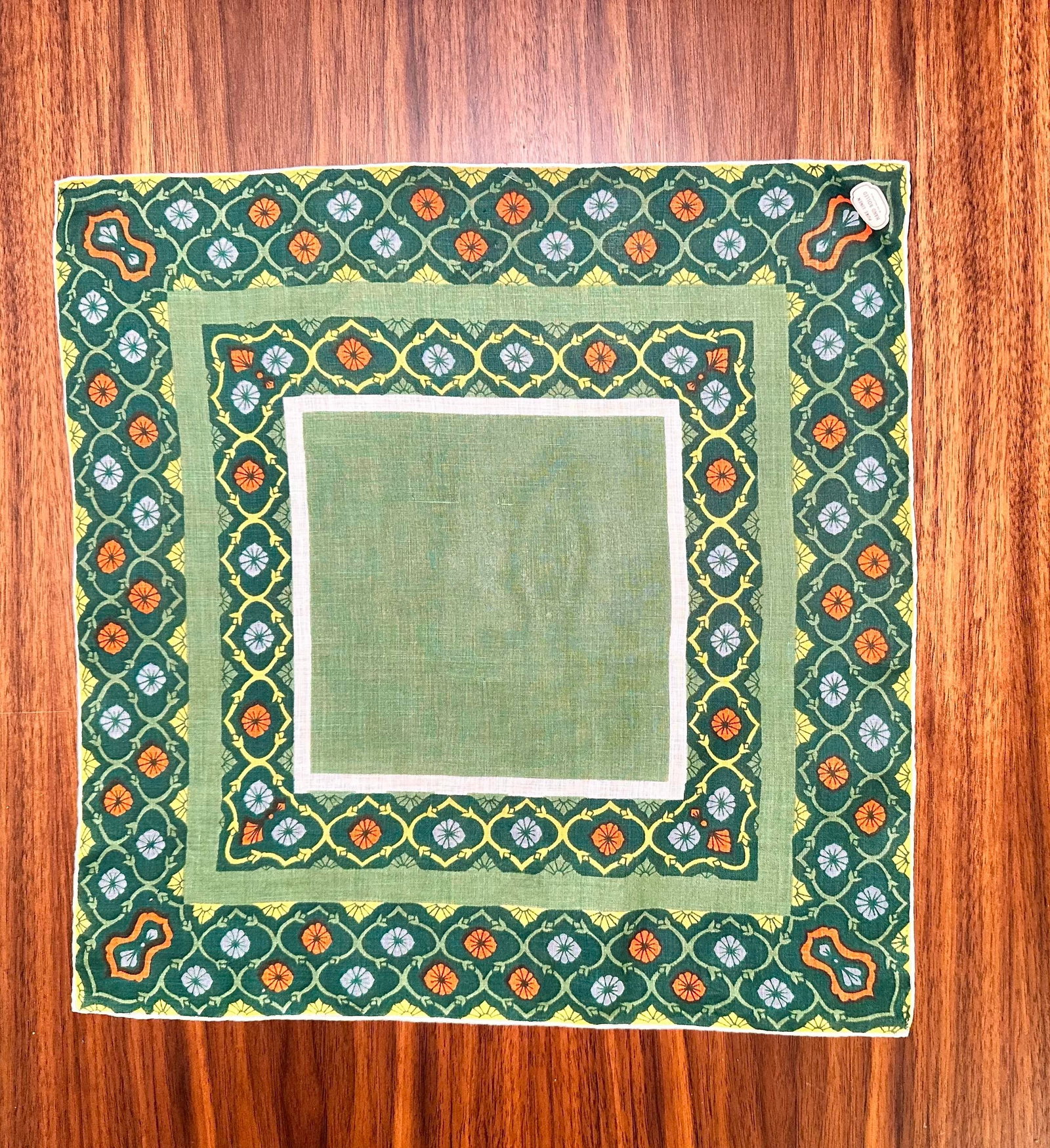 Vintage Set of 5 Women's Floral Handkerchiefs - 9