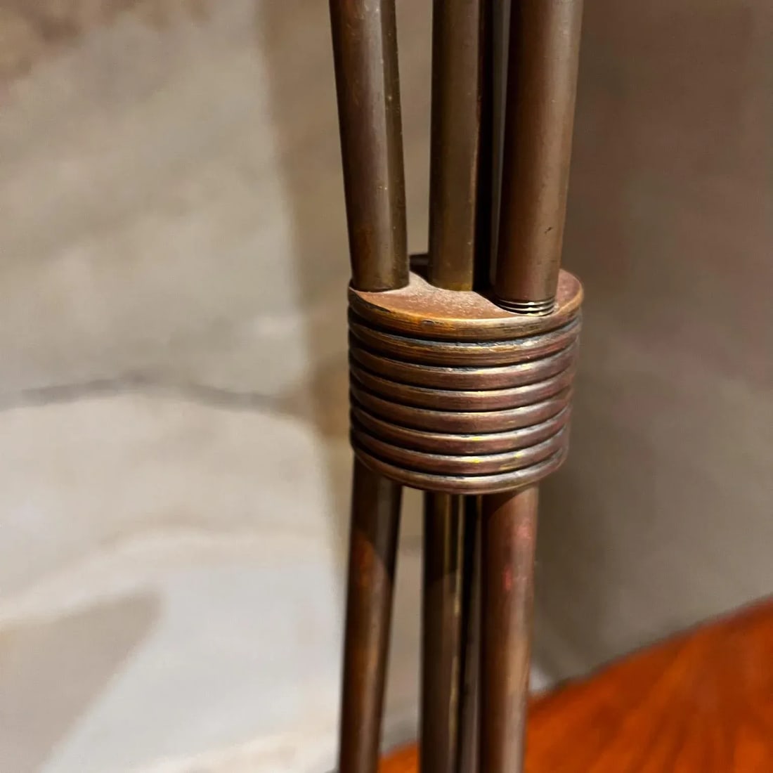 1960s Arturo Pani Refined Brass Table Lamp Mexico - 9