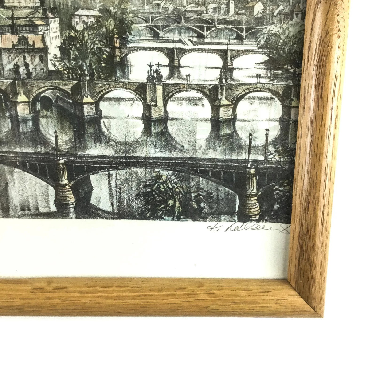 Limited Edition Lithography Prague Signed and Numbered - 2