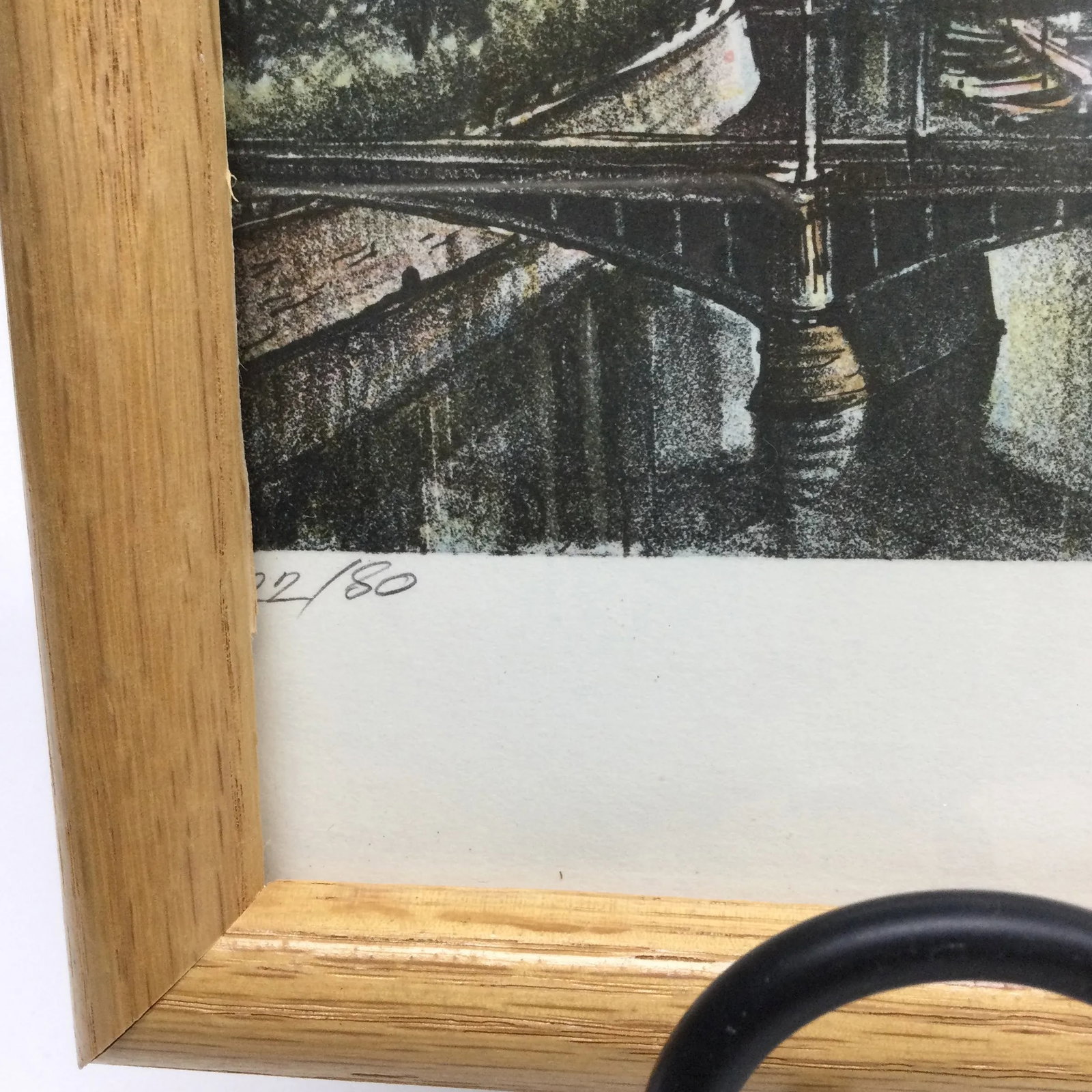 Limited Edition Lithography Prague Signed and Numbered - 6