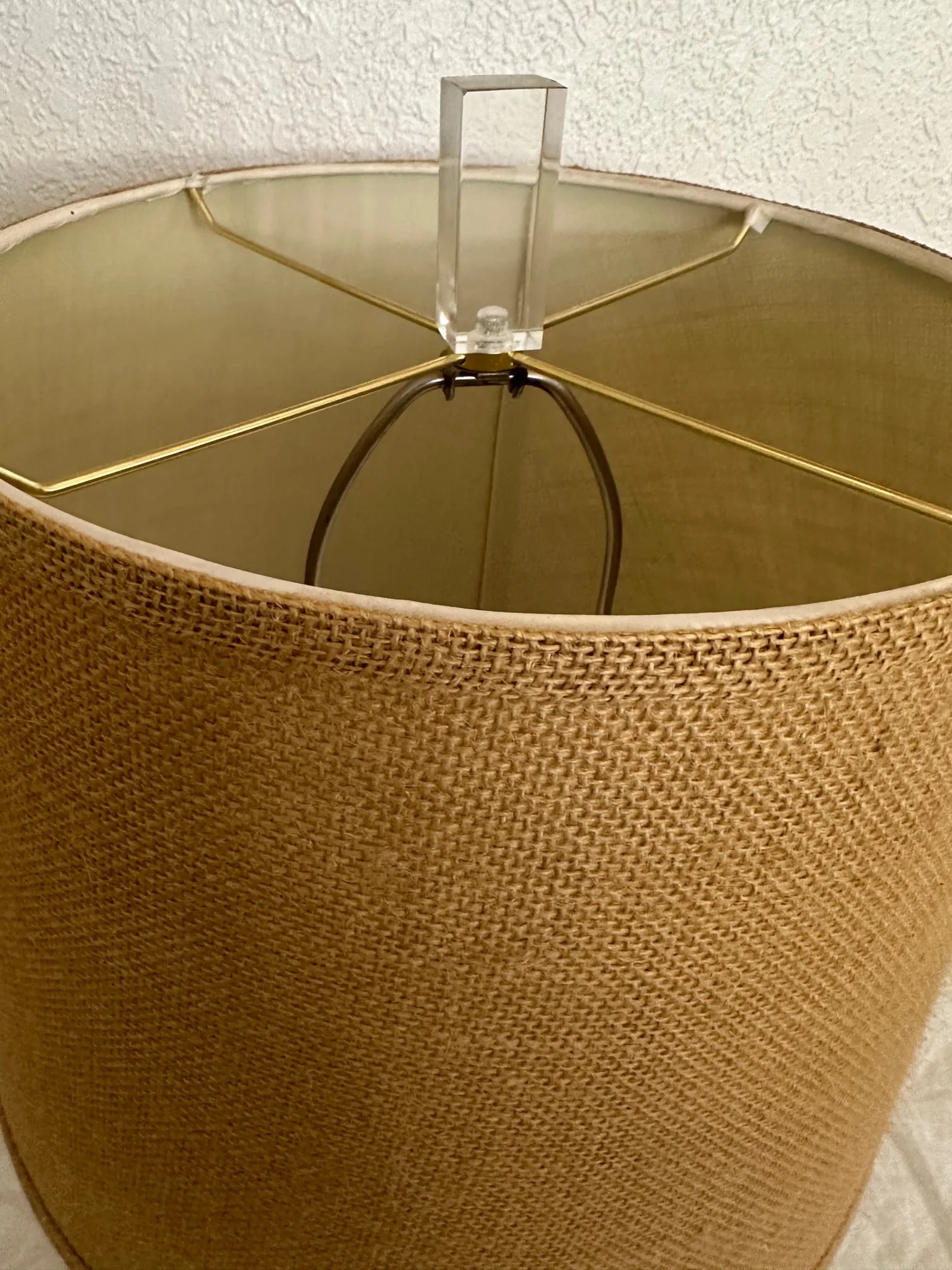 Vintage Tessellated Stone Table Lamp - 4