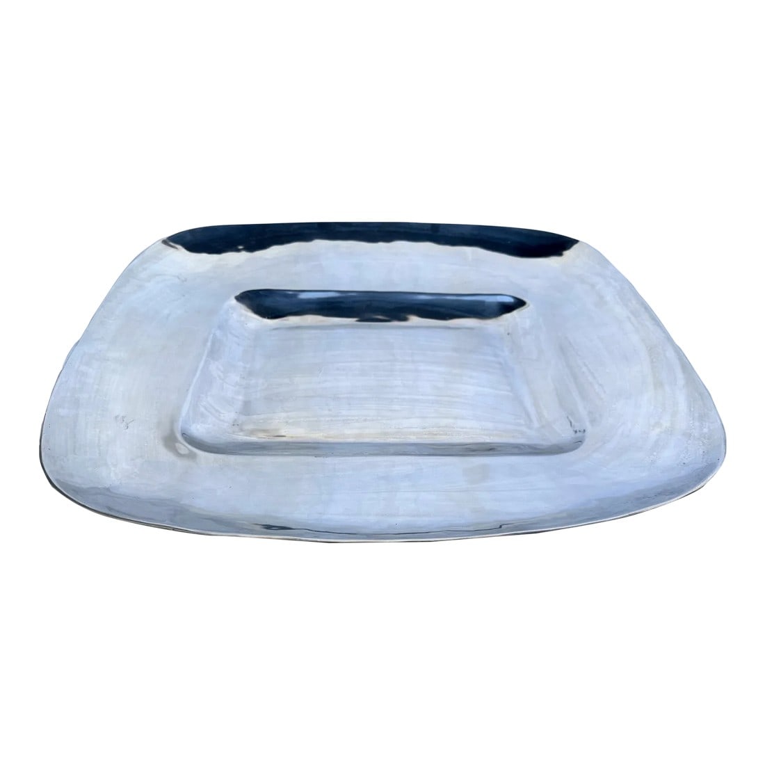 Holland Boone Polished Pewter Tray (1 of 7)